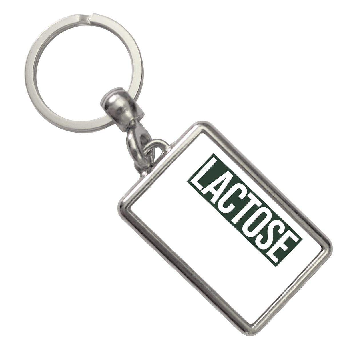 Krokodil LACTOSE Schlüsselanhänger für Menschen mit Humor