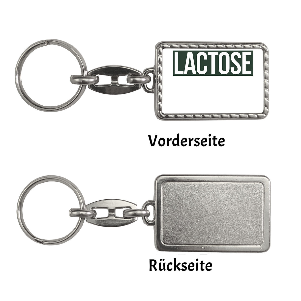 Krokodil LACTOSE Schlüsselanhänger für Menschen mit Humor