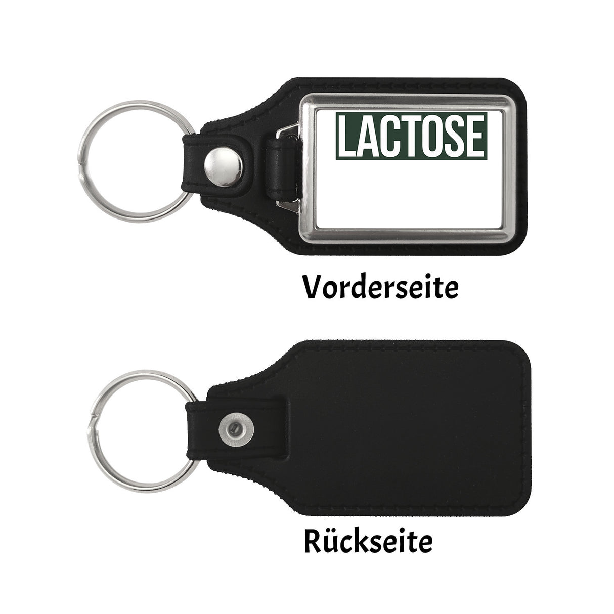 Krokodil LACTOSE Schlüsselanhänger für Menschen mit Humor