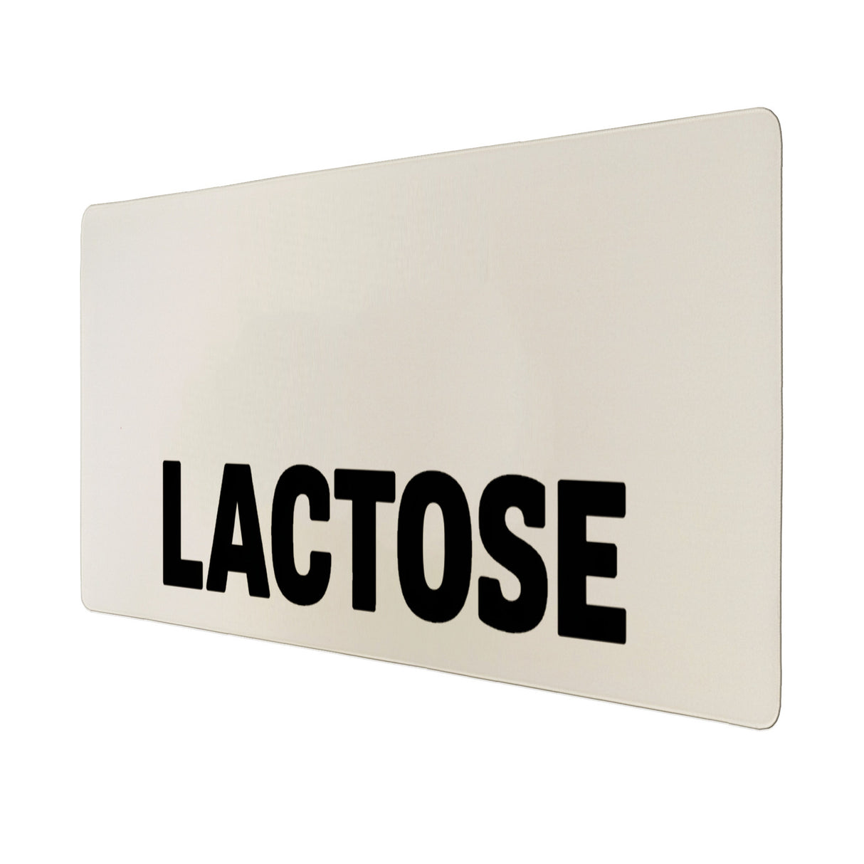 Alligator LACTOSE Schreibtischunterlage 69x31cm XXL Mauspad für Humorliebhaber