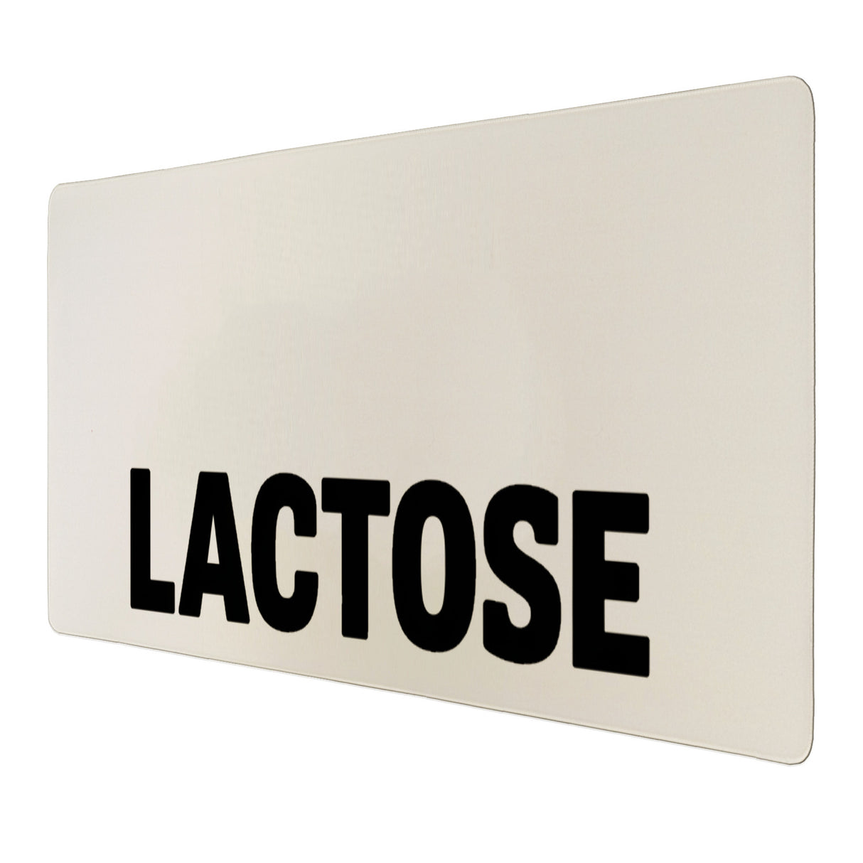 Alligator LACTOSE Schreibtischunterlage 69x31cm XXL Mauspad für Humorliebhaber