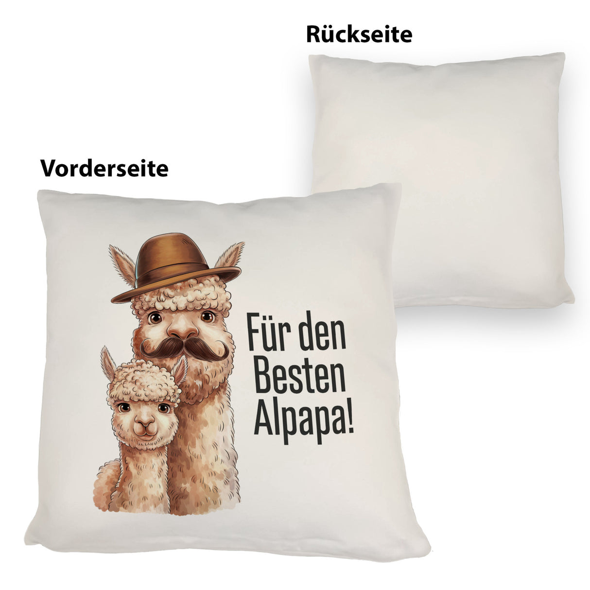 Für den besten ALPAPA! Kissen - Alpaka Papa