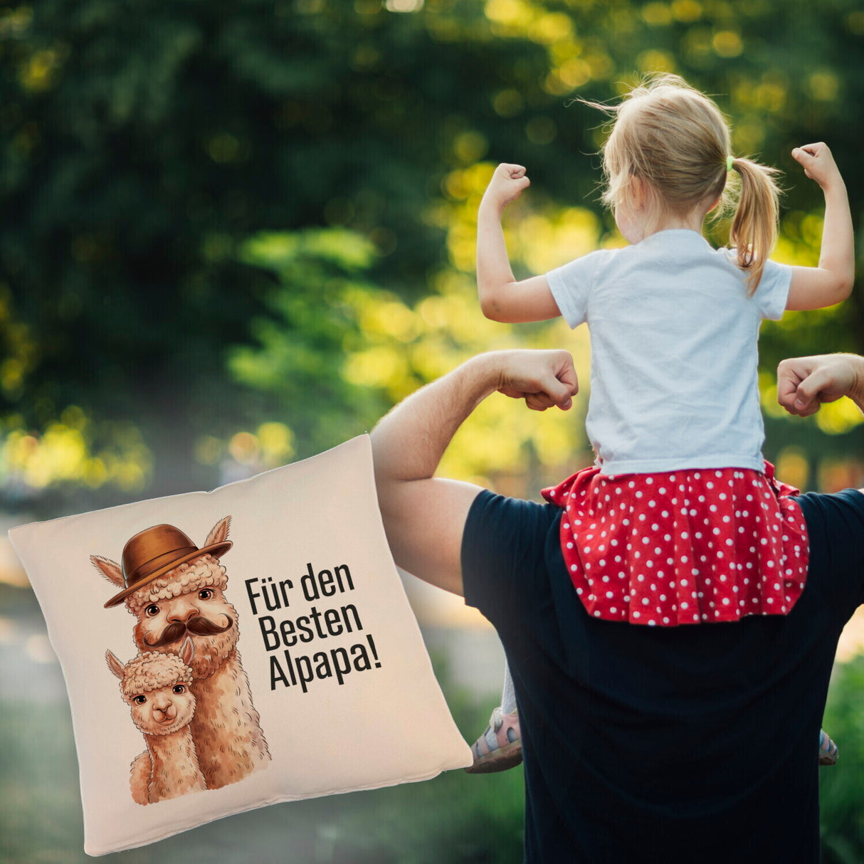 Für den besten ALPAPA! Kissen - Alpaka Papa