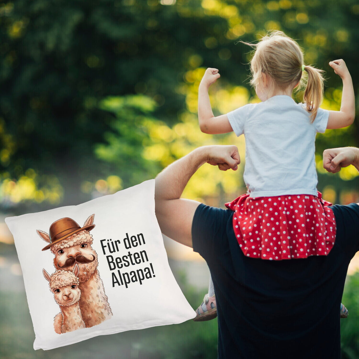 Für den besten ALPAPA! Kissen - Alpaka Papa
