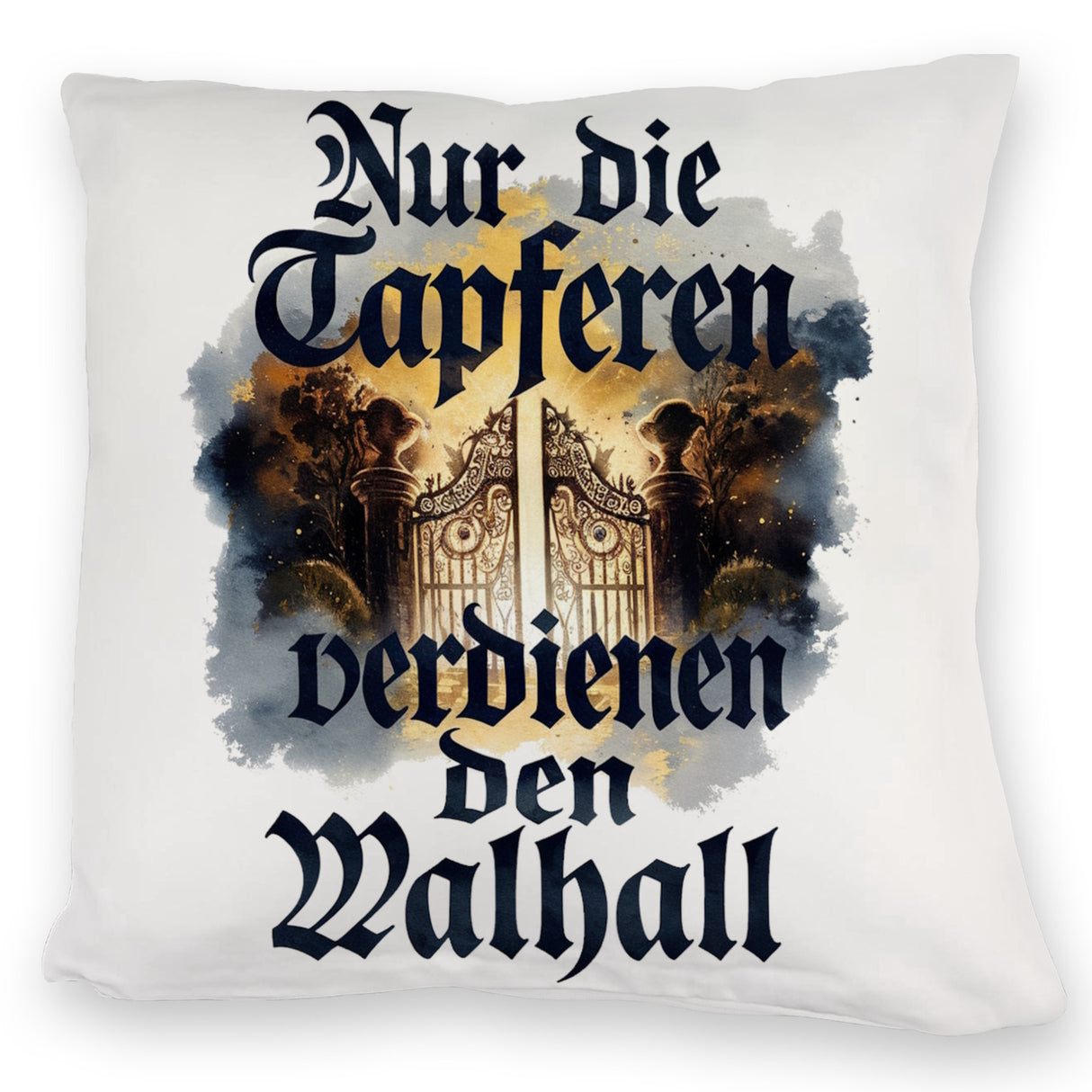 Nur die Tapferen verdienen den Walhall Kissen
