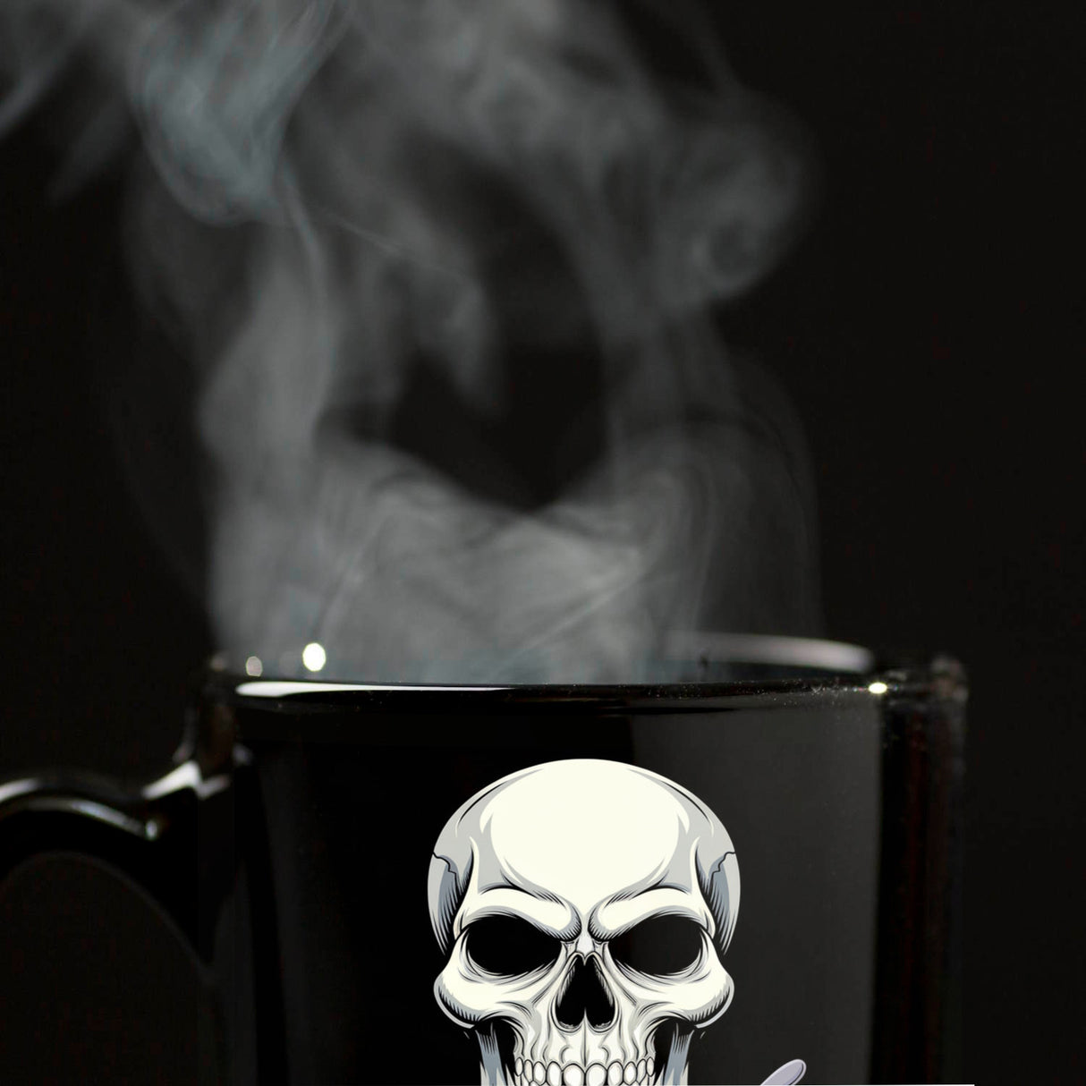 Cereal Killer Totenkopf Tasse für Müslifans