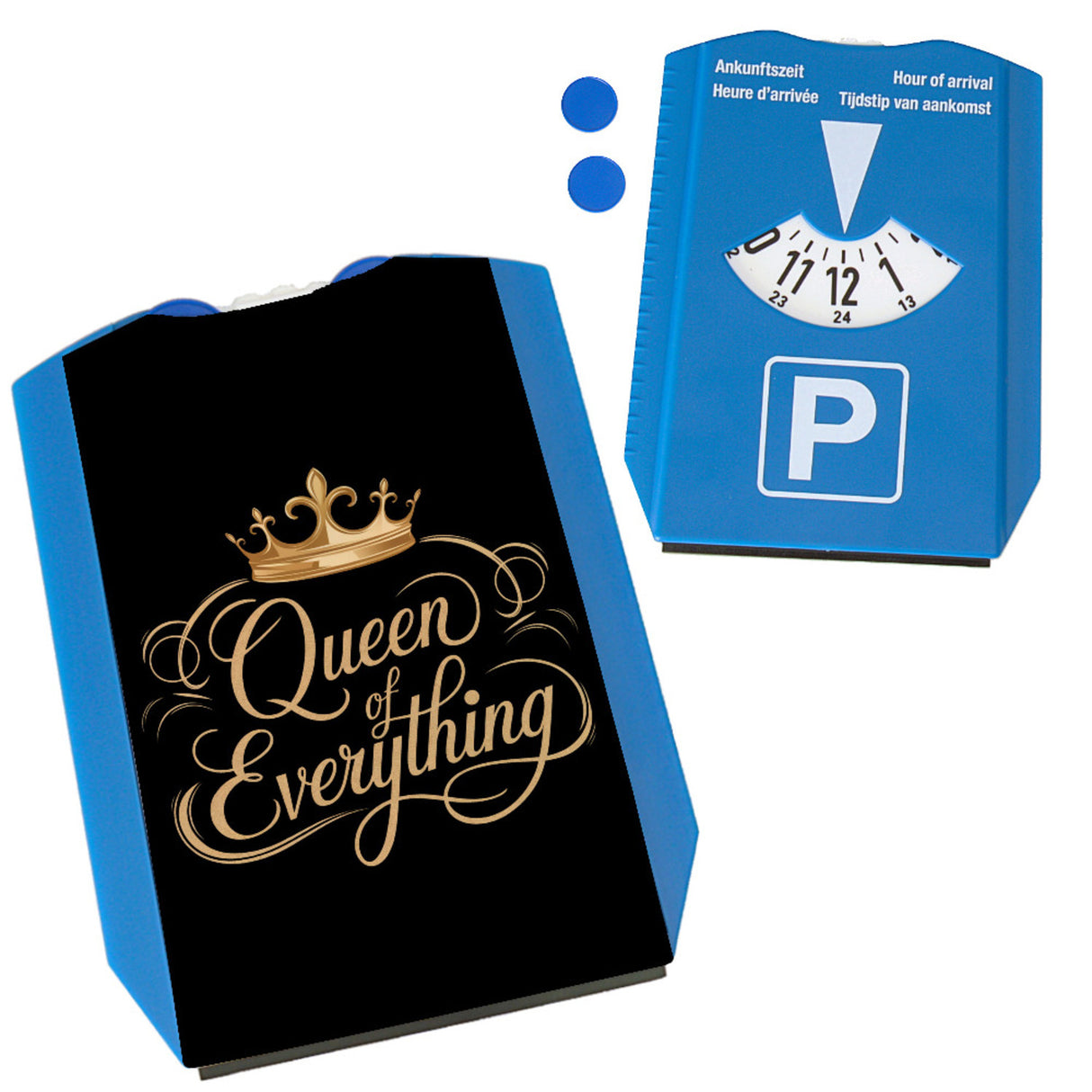 Goldene Krone Queen of Everything Parkscheibe