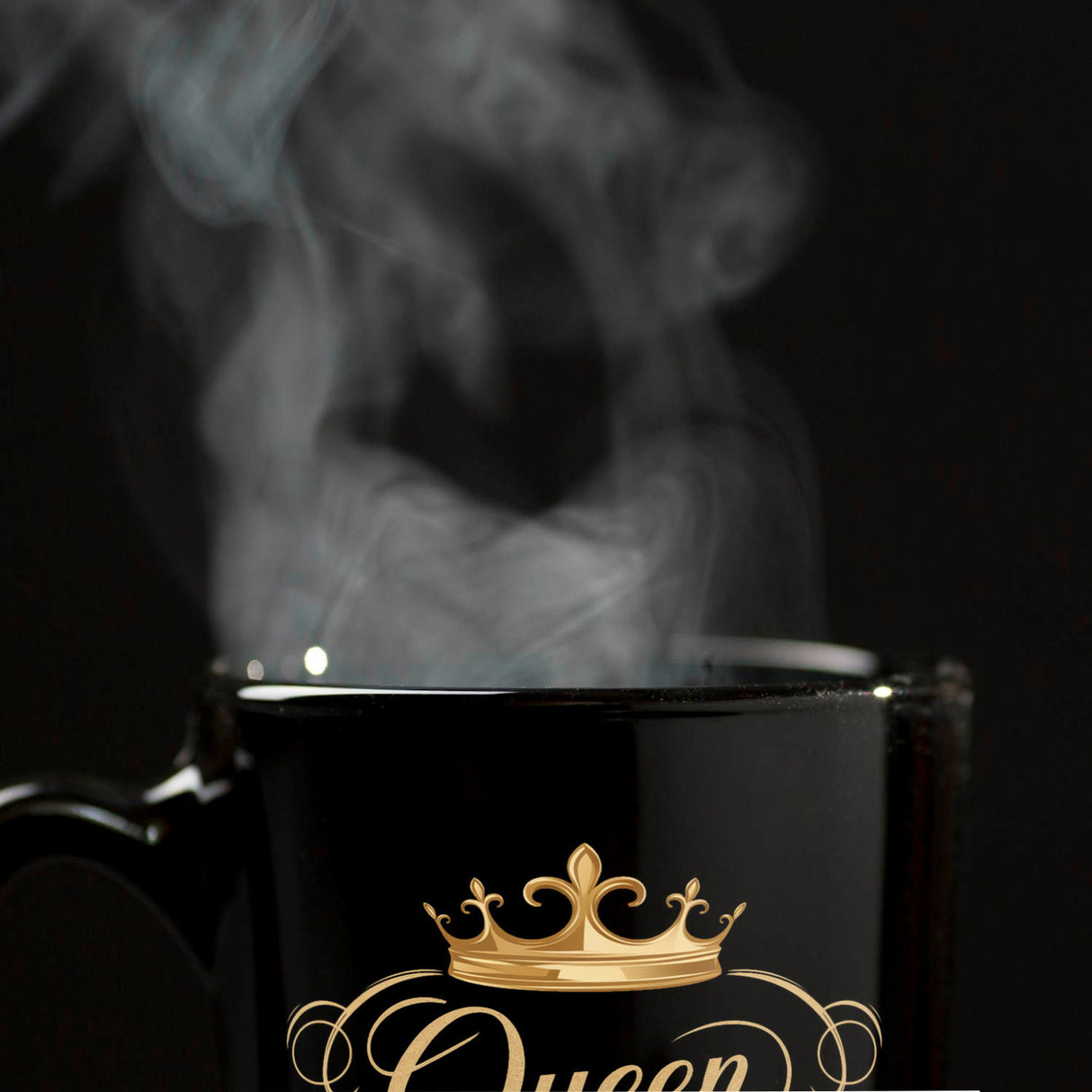 Goldene Krone Queen of Everything Tasse