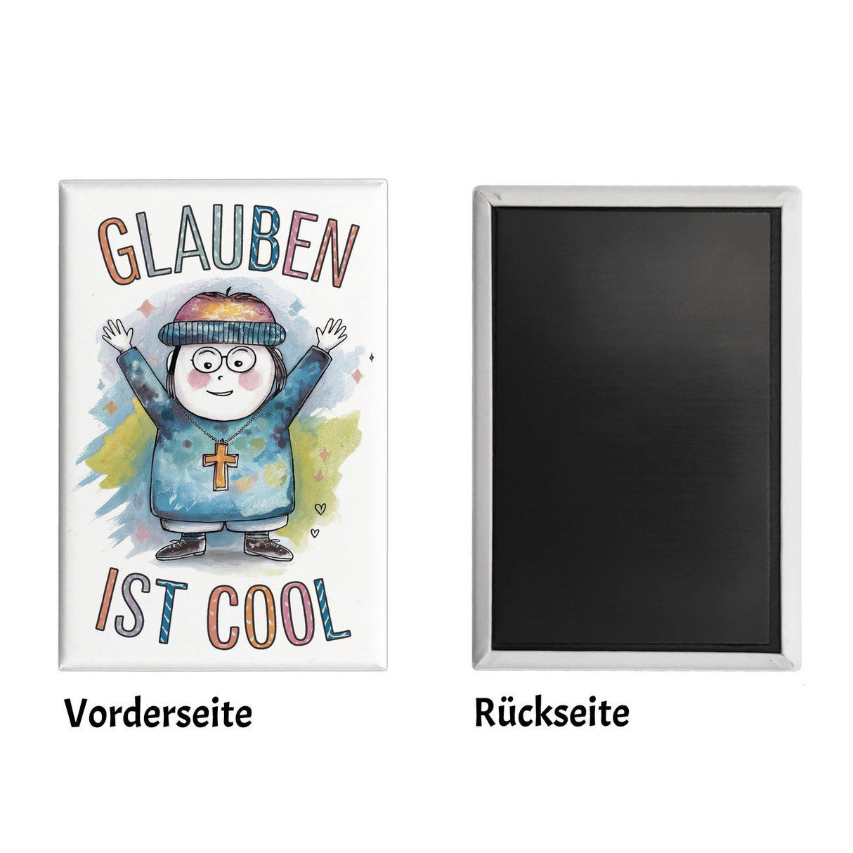 Glauben ist cool Souvenir Souvenir Magnet - christliches Motiv