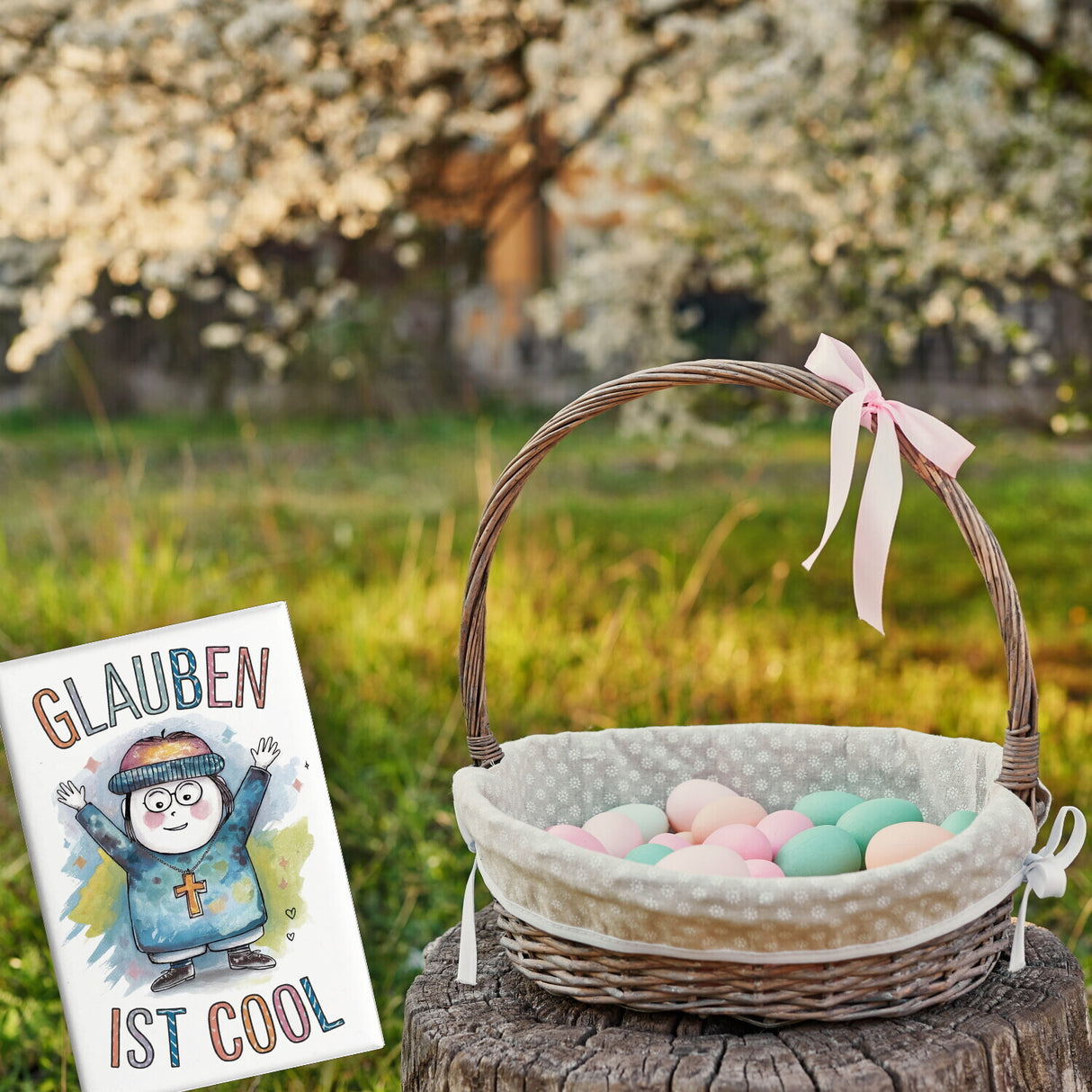 Glauben ist cool Souvenir Souvenir Magnet - christliches Motiv