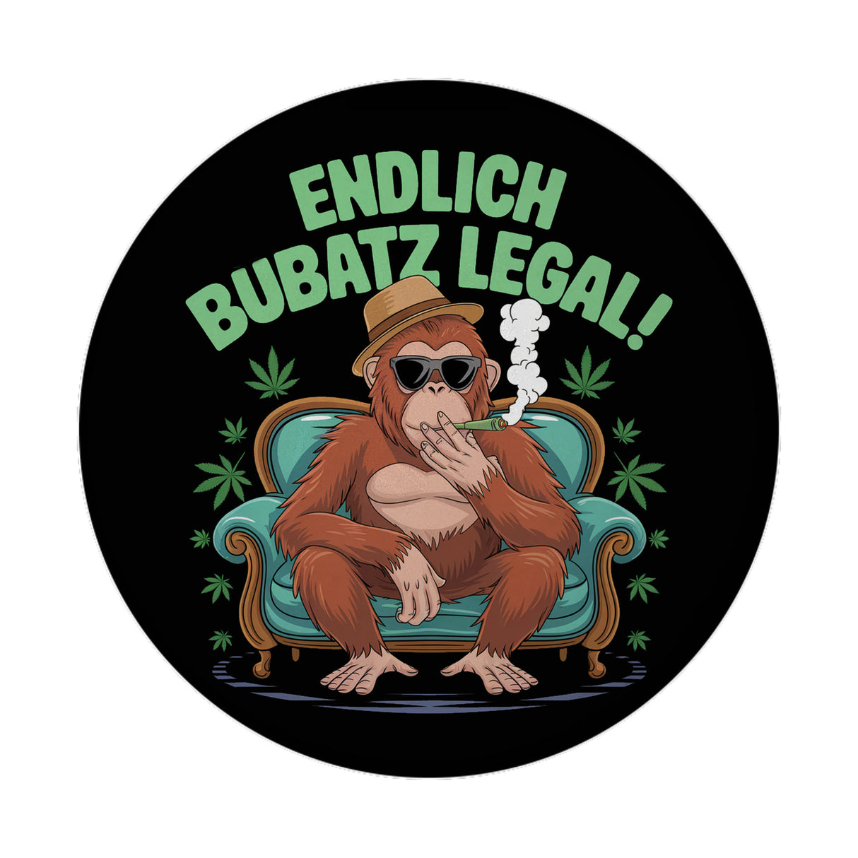 Orang-Utan - Endlich Bubatz Legal! Magnet