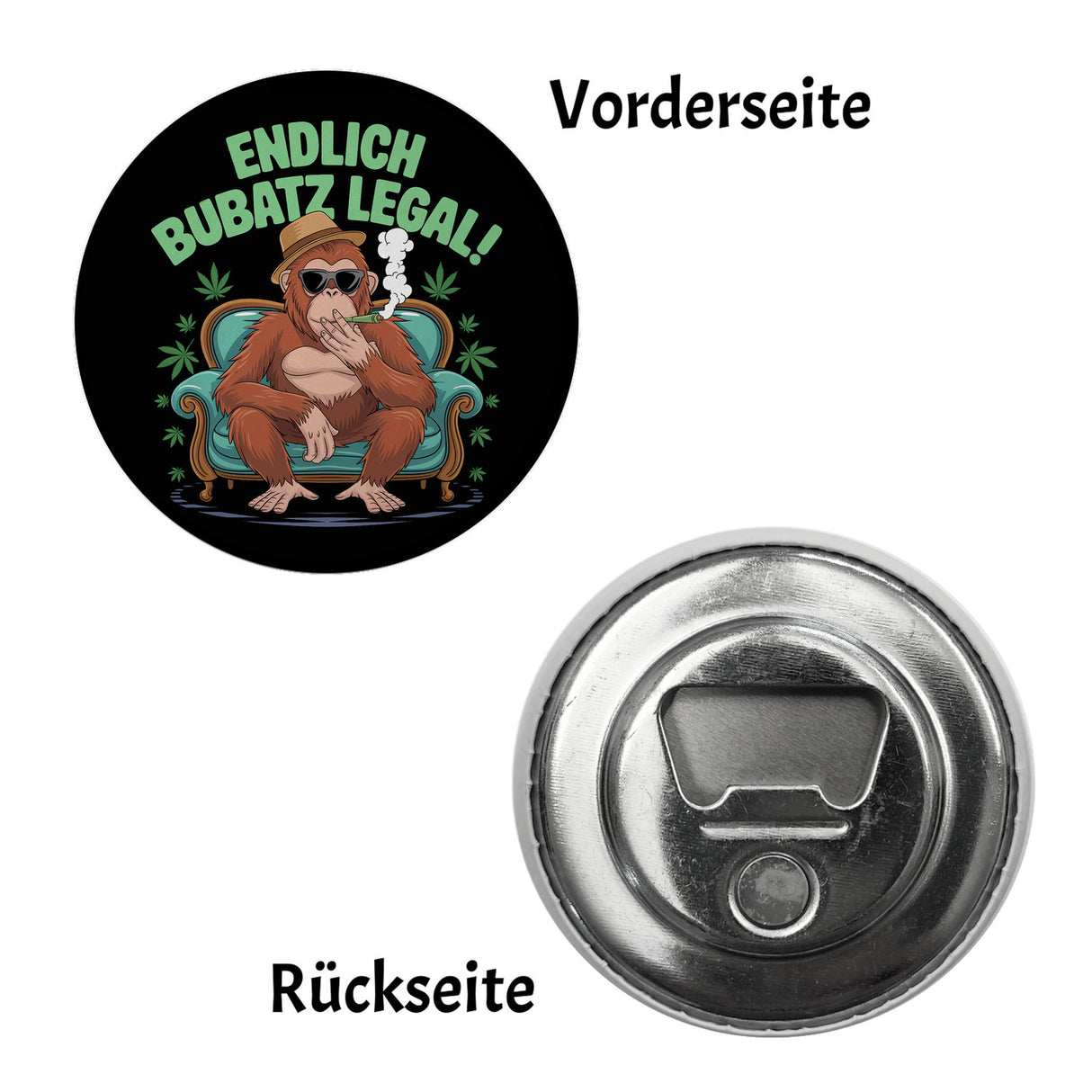 Orang-Utan - Endlich Bubatz Legal! Magnet