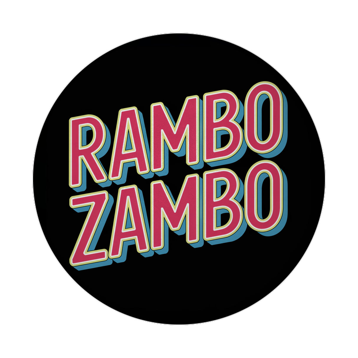 Rambo Zambo Magnet - Politikerwitz