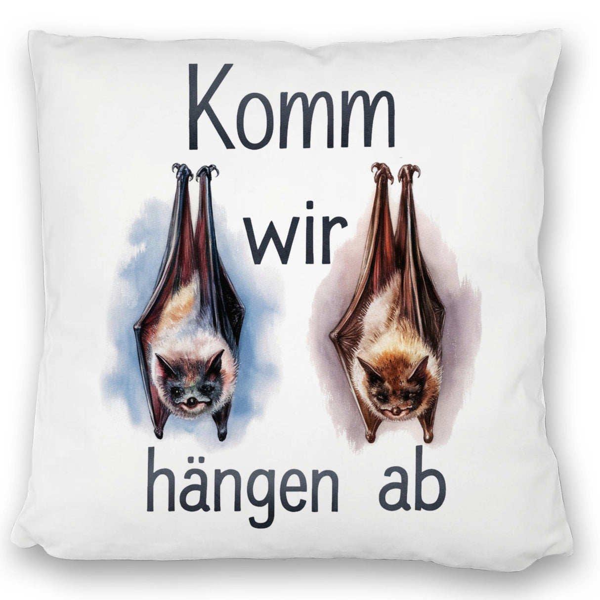 Fledermäuse - Komm, wir hängen ab Kissen