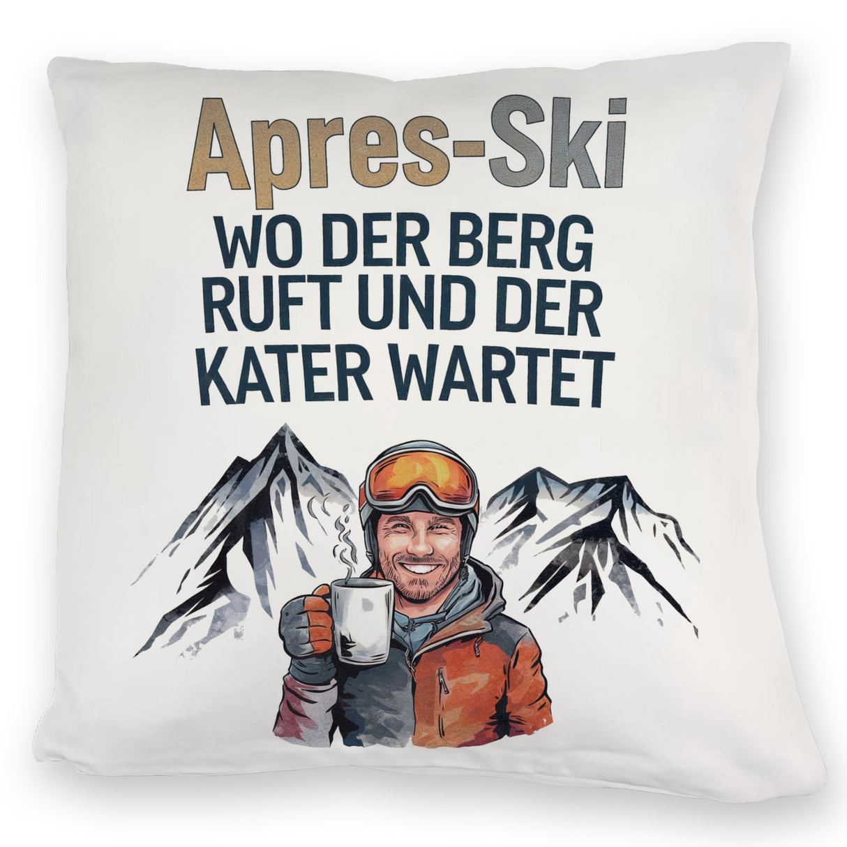 Après Ski - Berg ruft, Kater wartet Kissen