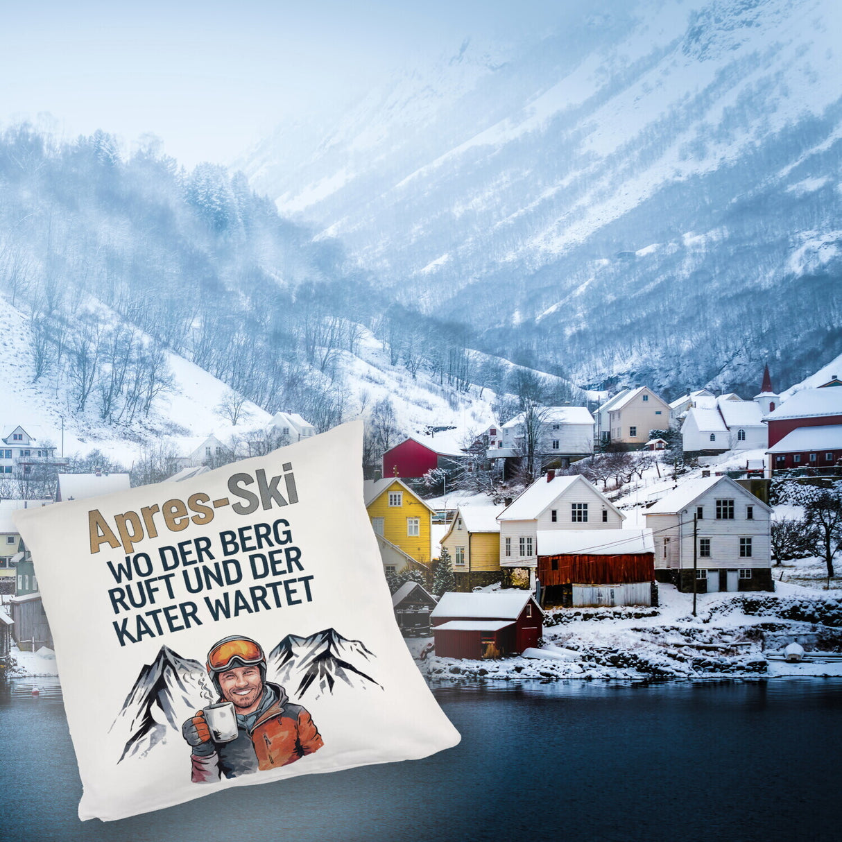 Après Ski - Berg ruft, Kater wartet Kissen