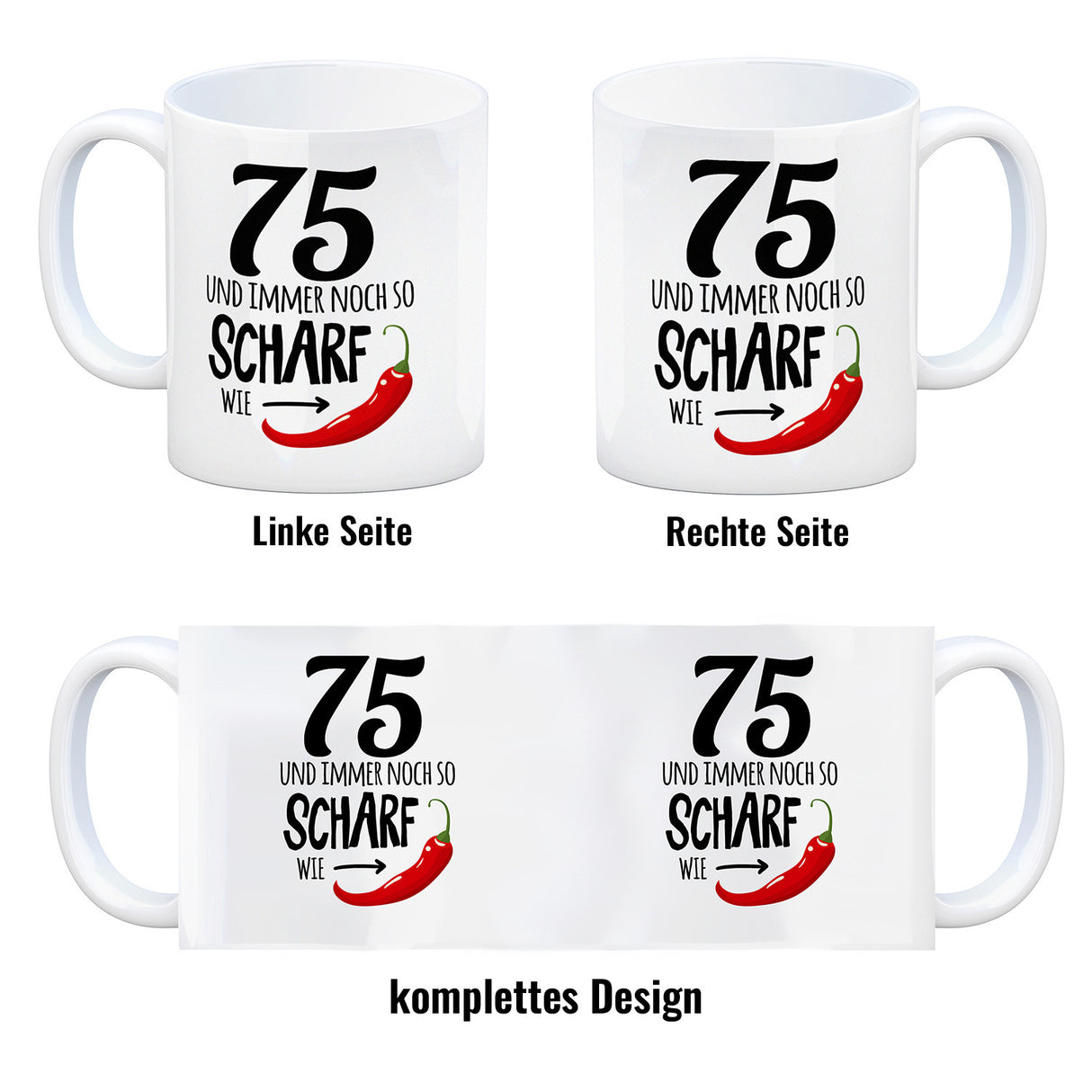 75 und immer noch so scharf wie Chili