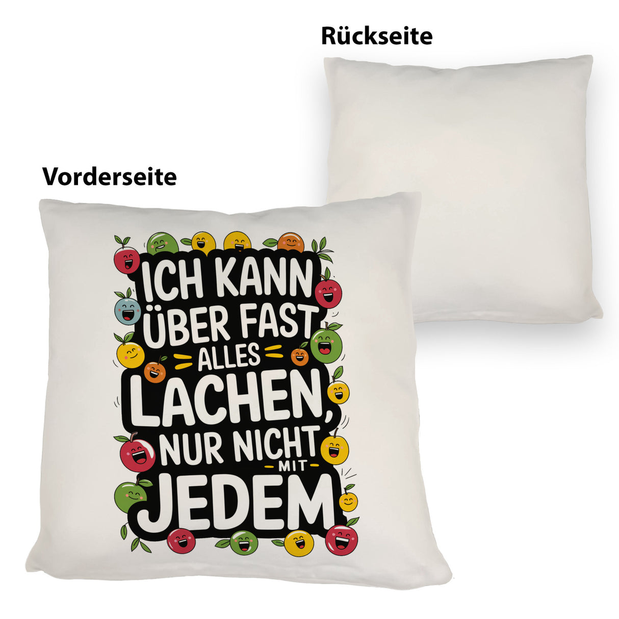 Kann nicht mit jedem lachen Kissen für das Büro