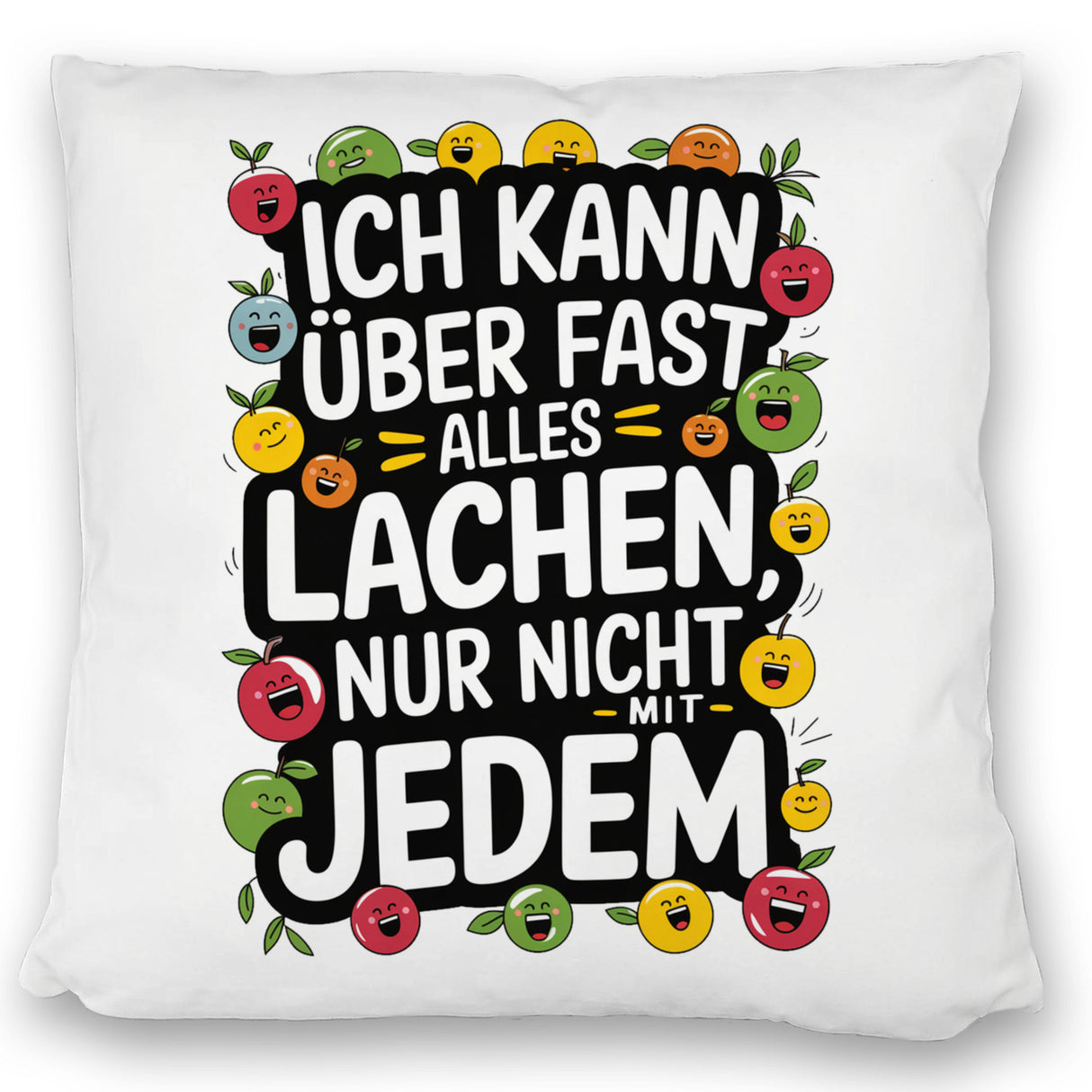 Kann nicht mit jedem lachen Kissen für das Büro