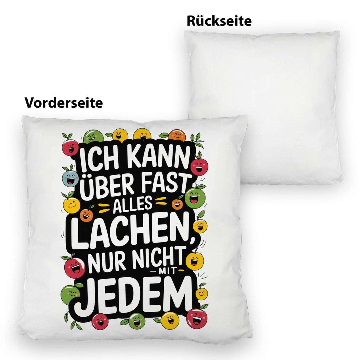 Kann nicht mit jedem lachen Kissen für das Büro