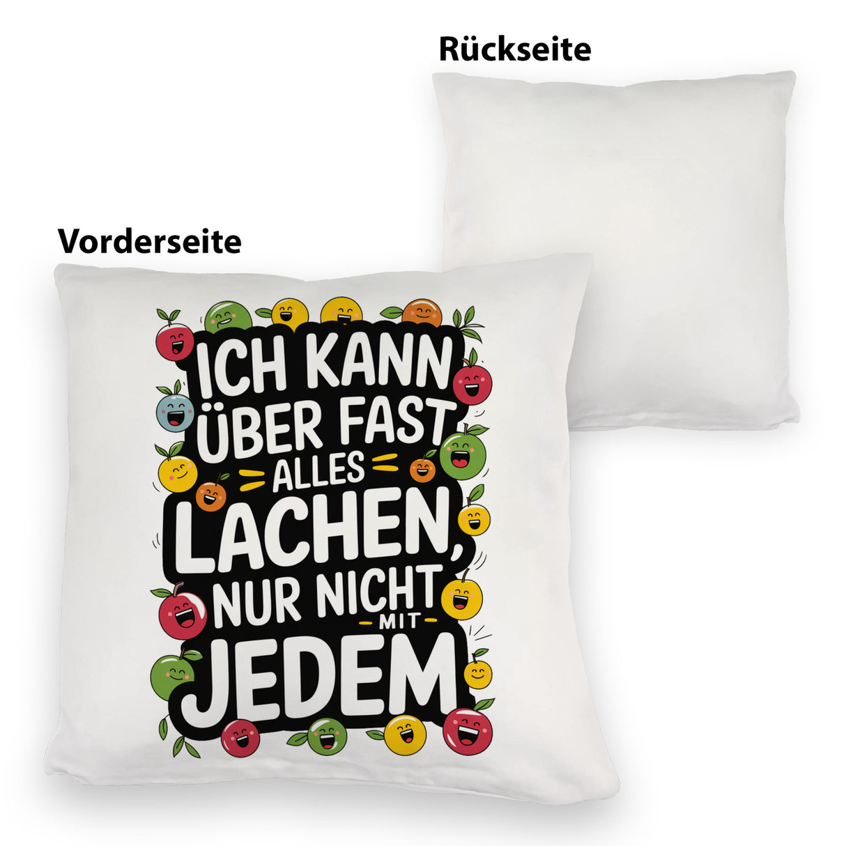 Kann nicht mit jedem lachen Kissen für das Büro