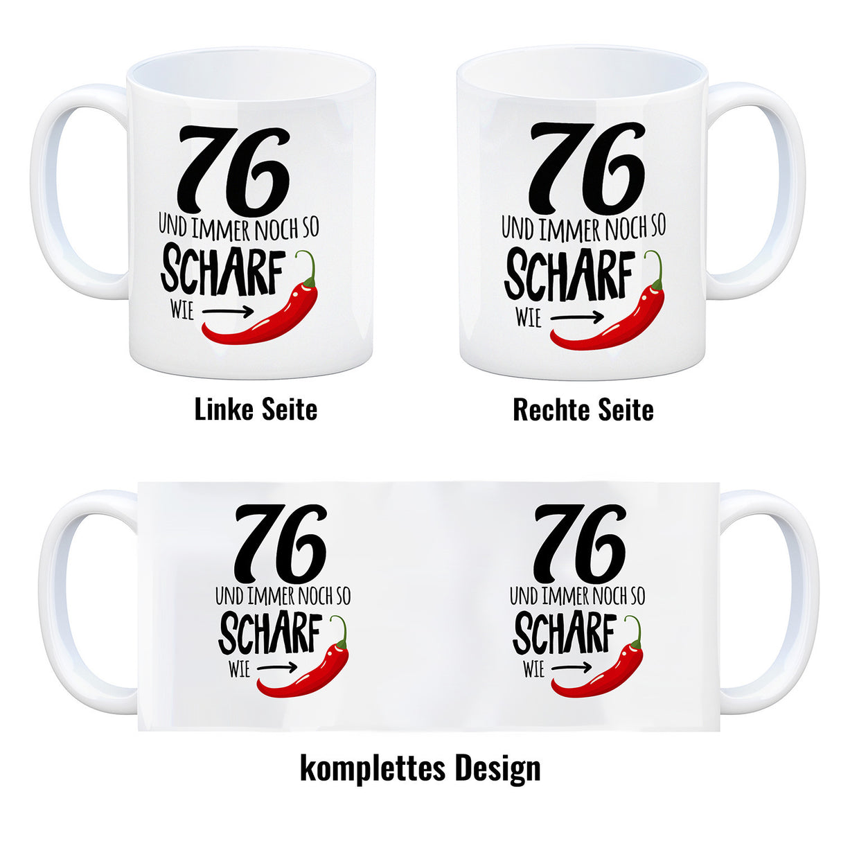 76 und immer noch so scharf wie Chili