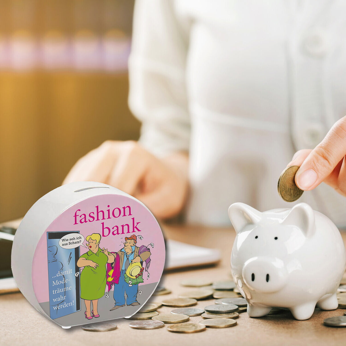 Fashion Bank Spardose - Modeträume werden wahr!
