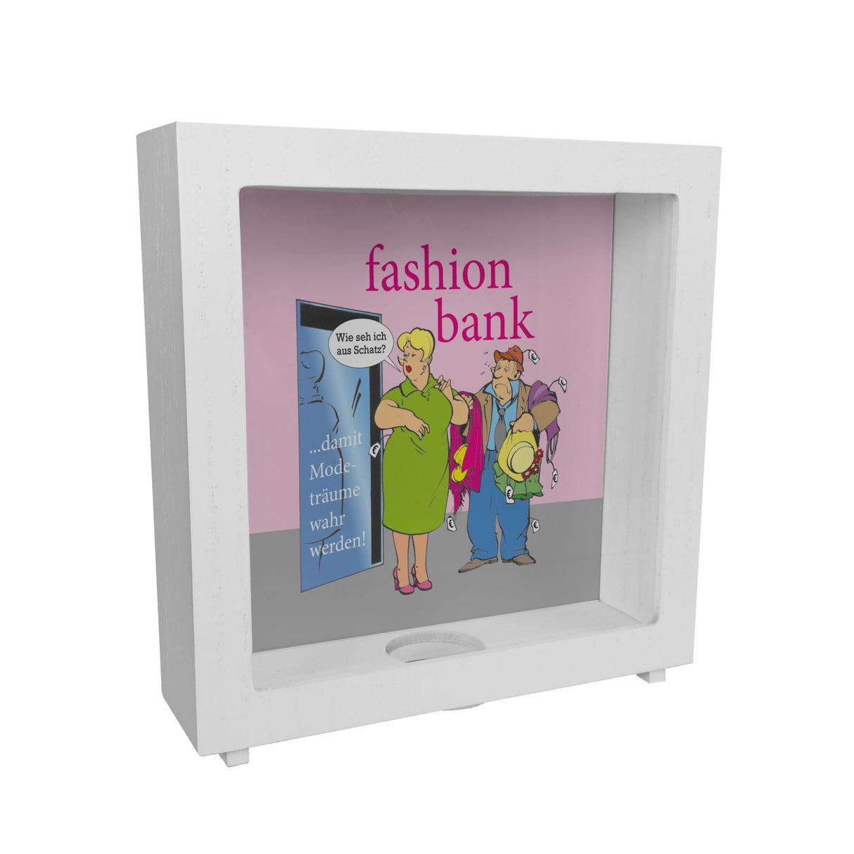 Fashion Bank Spardose - Modeträume werden wahr!