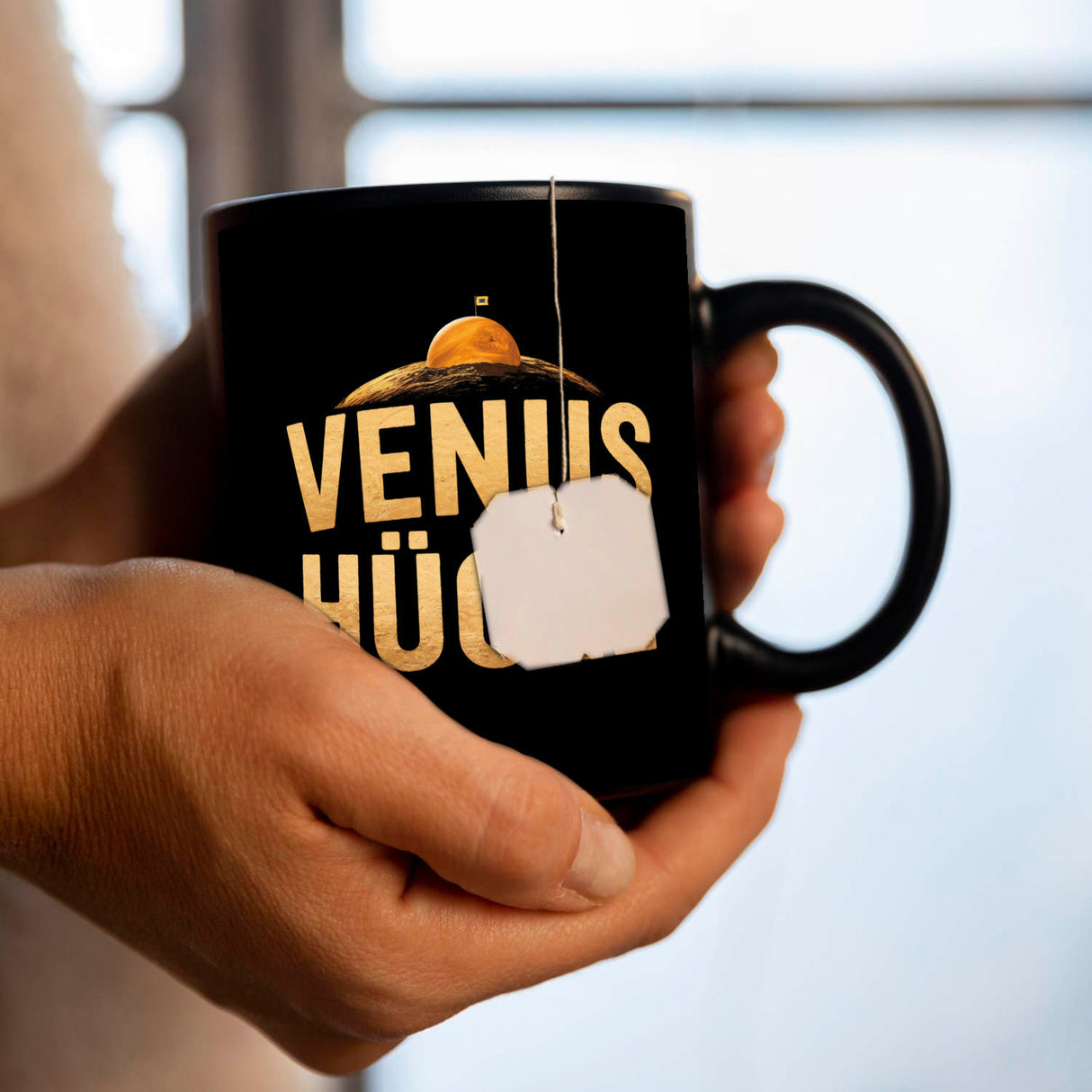 Venus Hügel Wortwitz Tasse