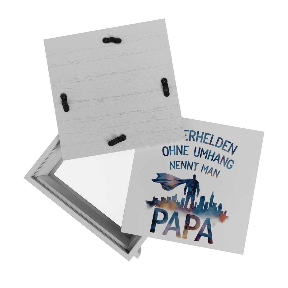 Superhelden Papa Umhang Spardose