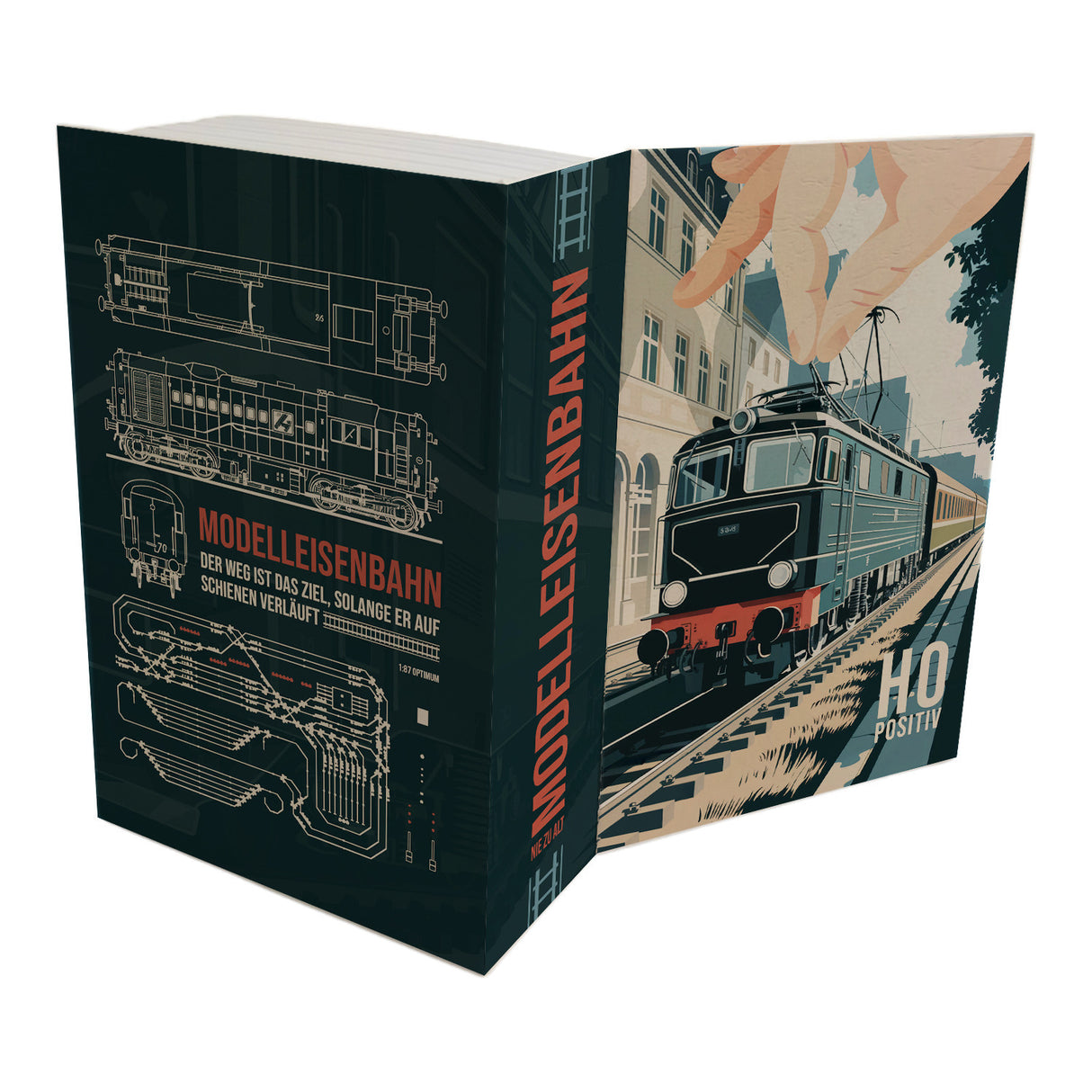 Modelleisenbahn Booksafe - Der Weg auf Schienen