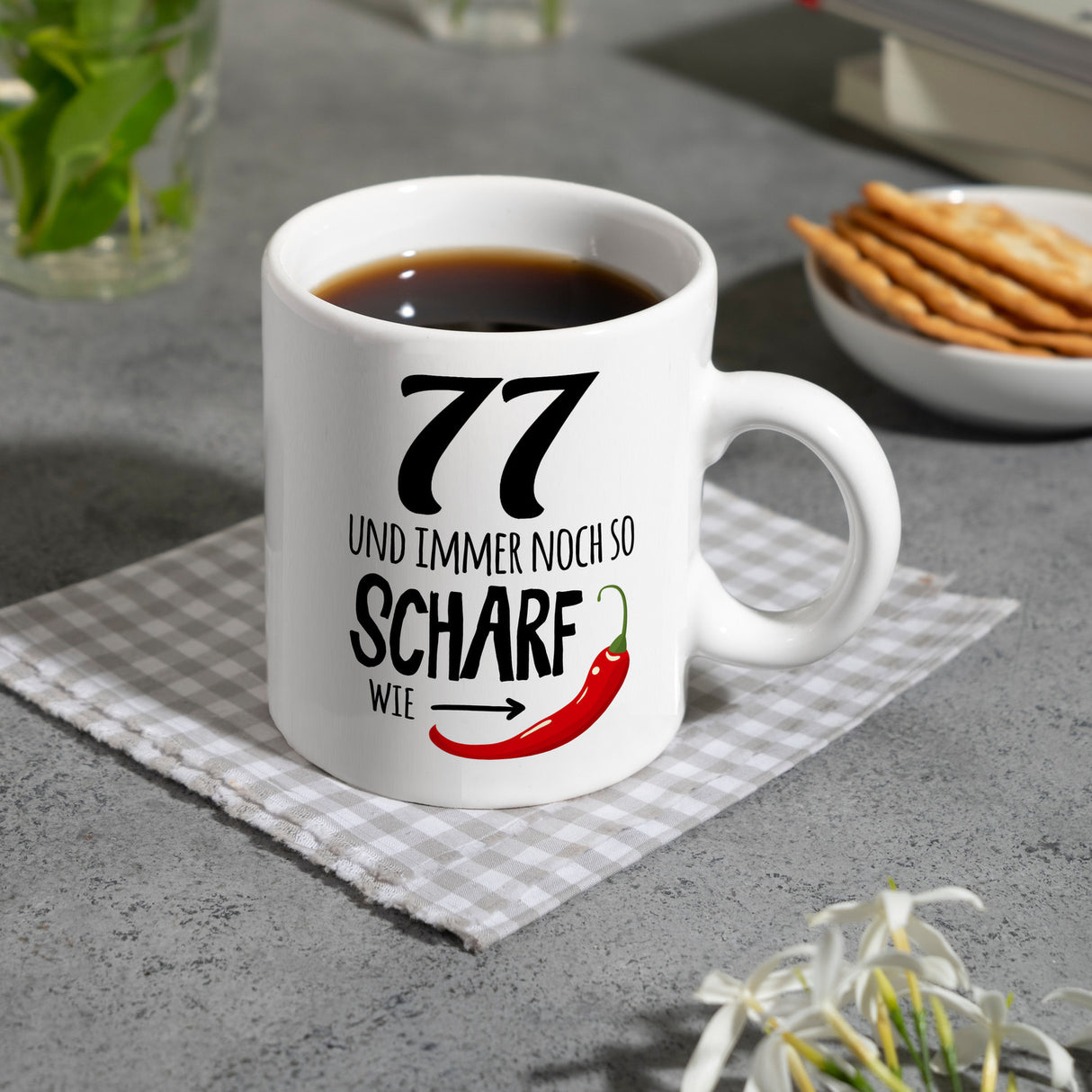 77 und immer noch so scharf wie Chili