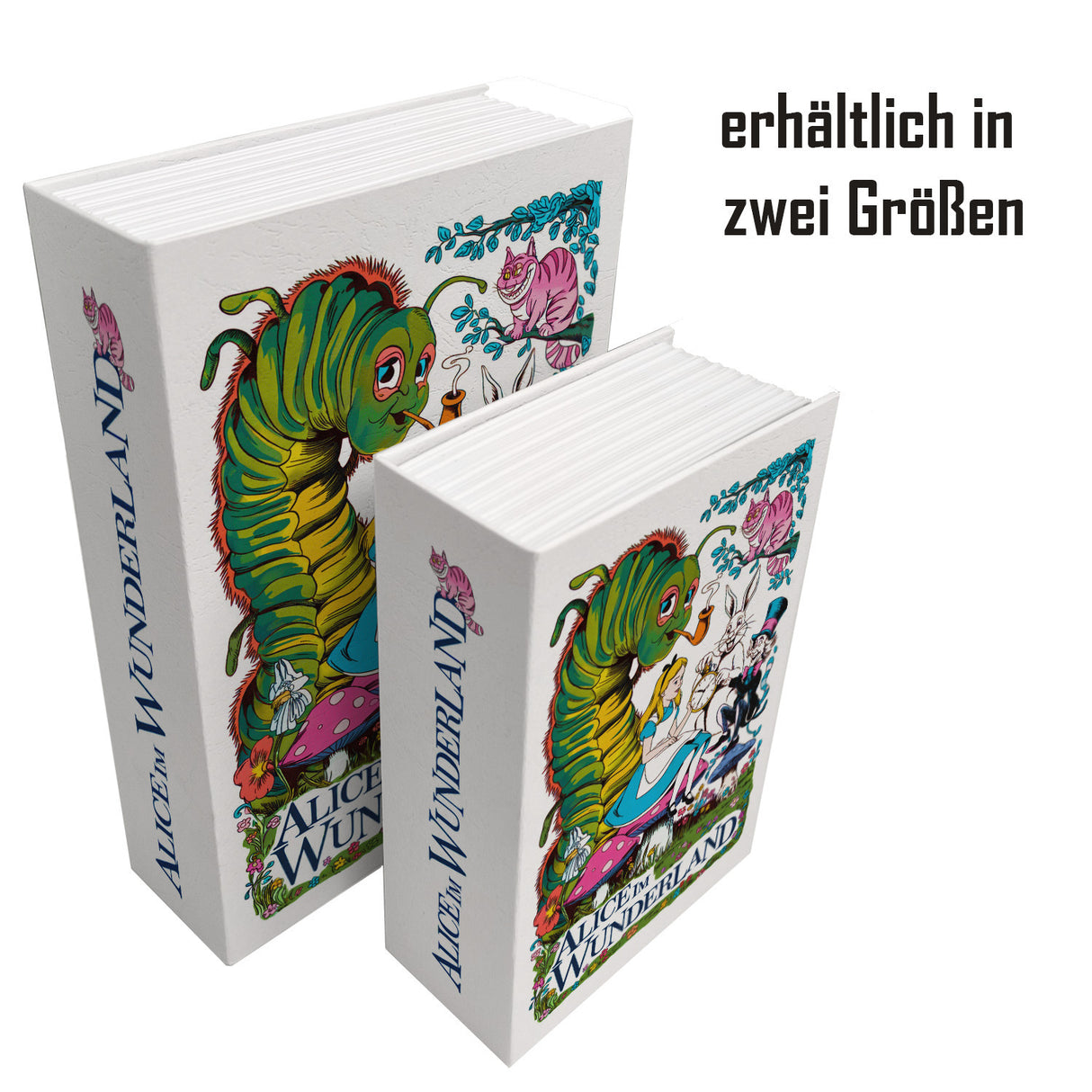 Alice im Wunderland Booksafe - Märchenbuch