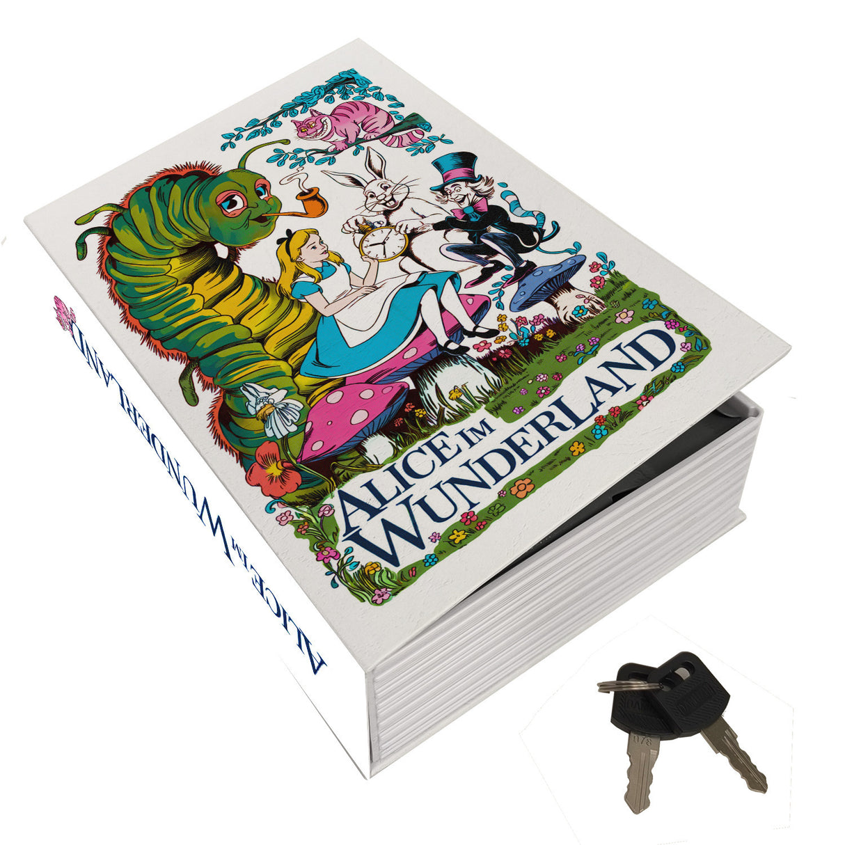 Alice im Wunderland Booksafe - Märchenbuch