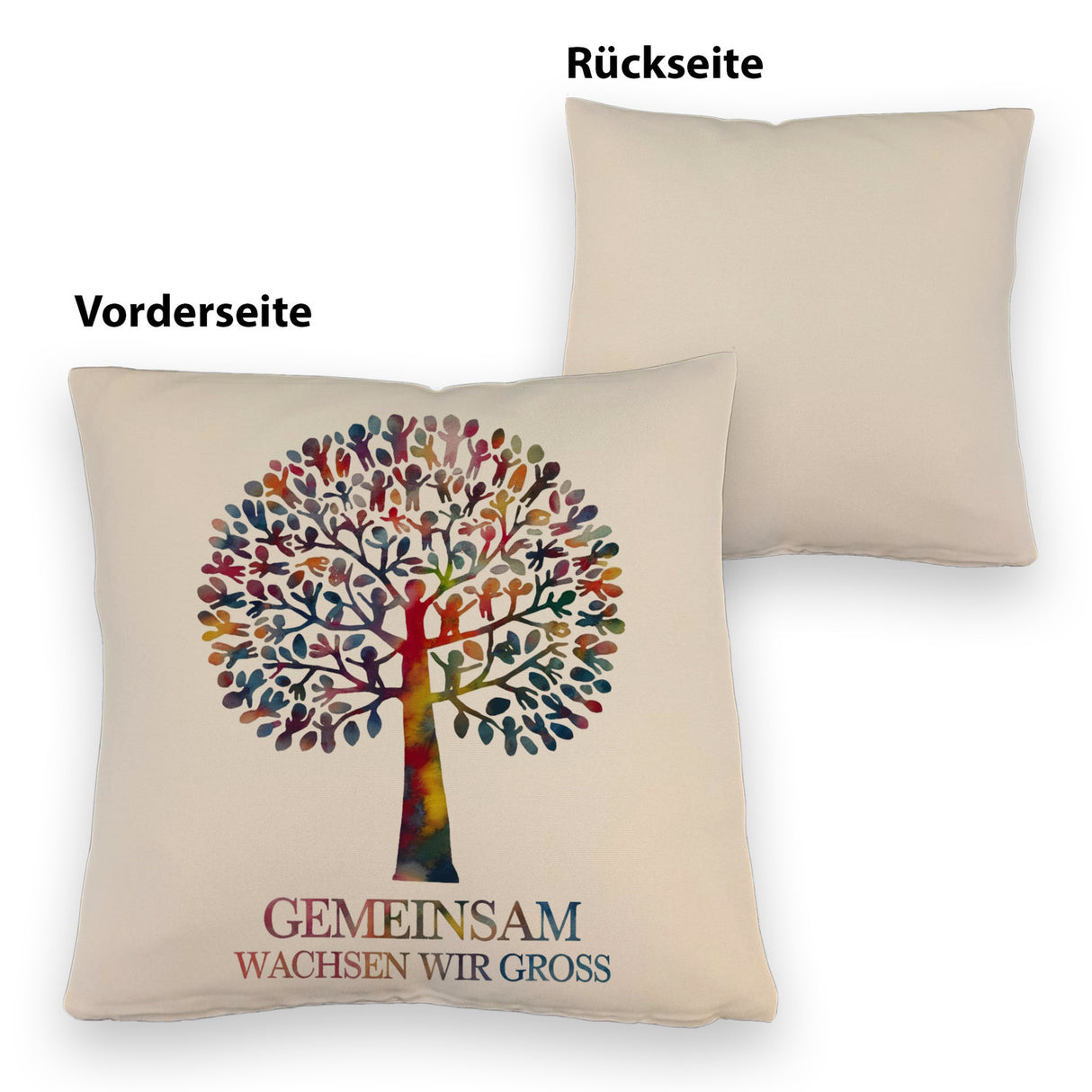 Gemeinsam wachsen Kissen