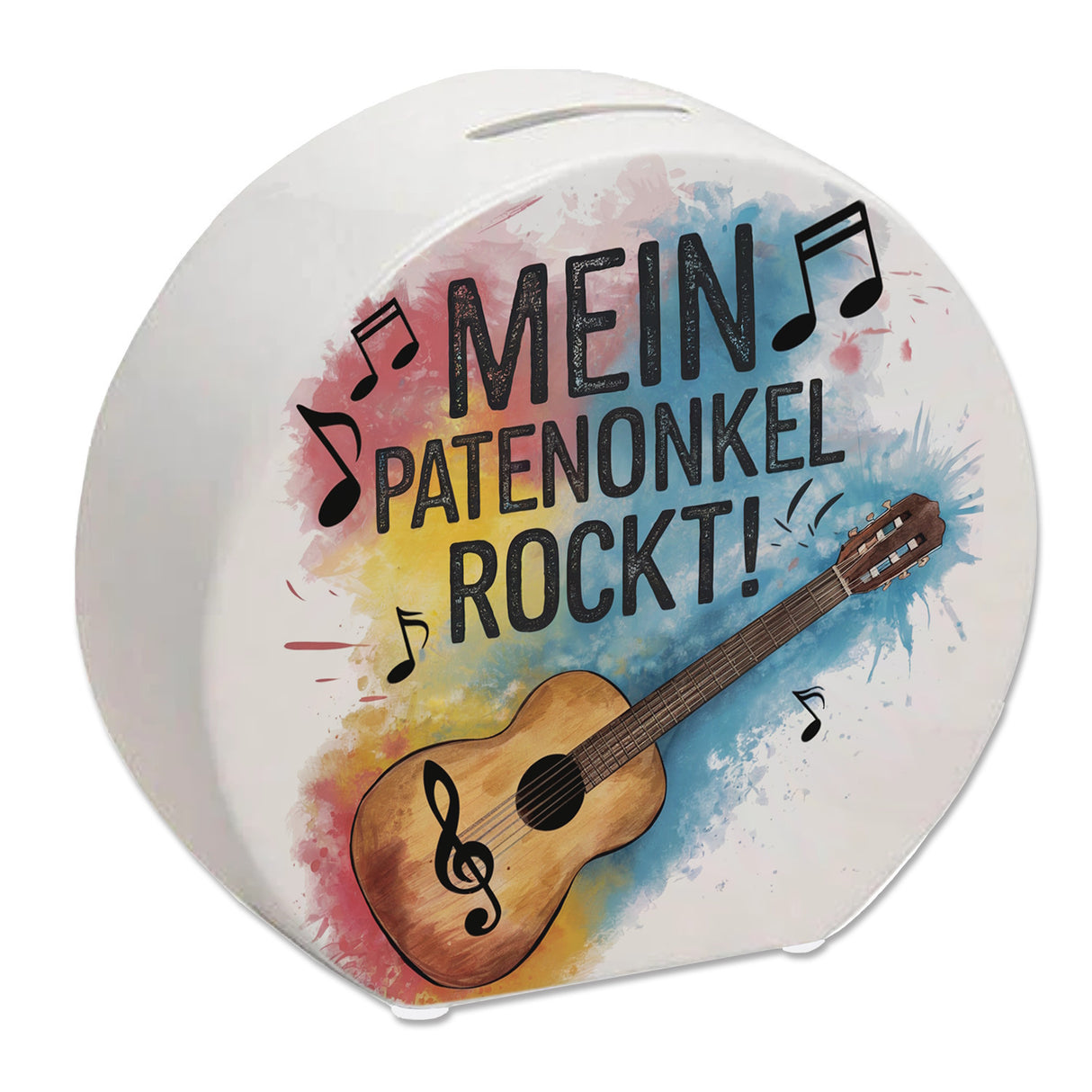 Mein Patenonkel rockt Spardose Gitarre