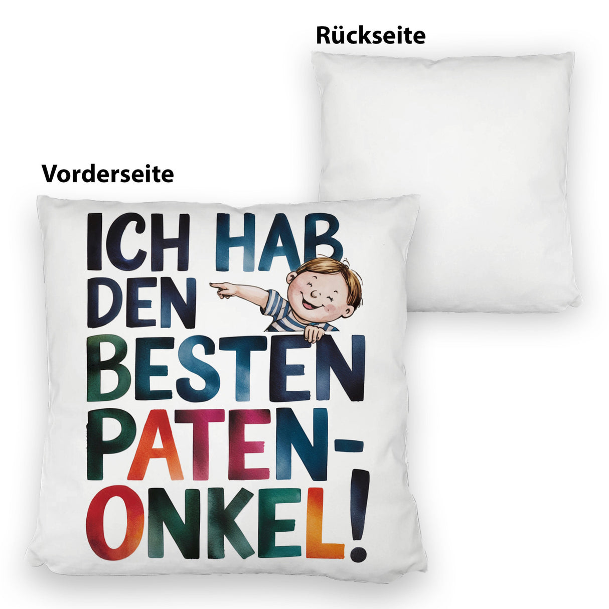 Bester Patenonkel Kissen