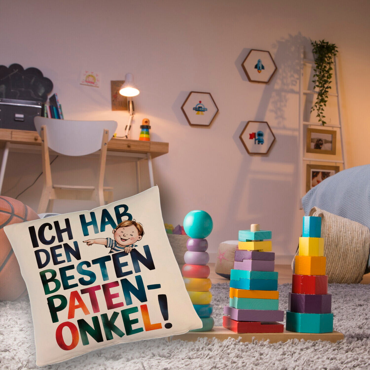 Bester Patenonkel Kissen