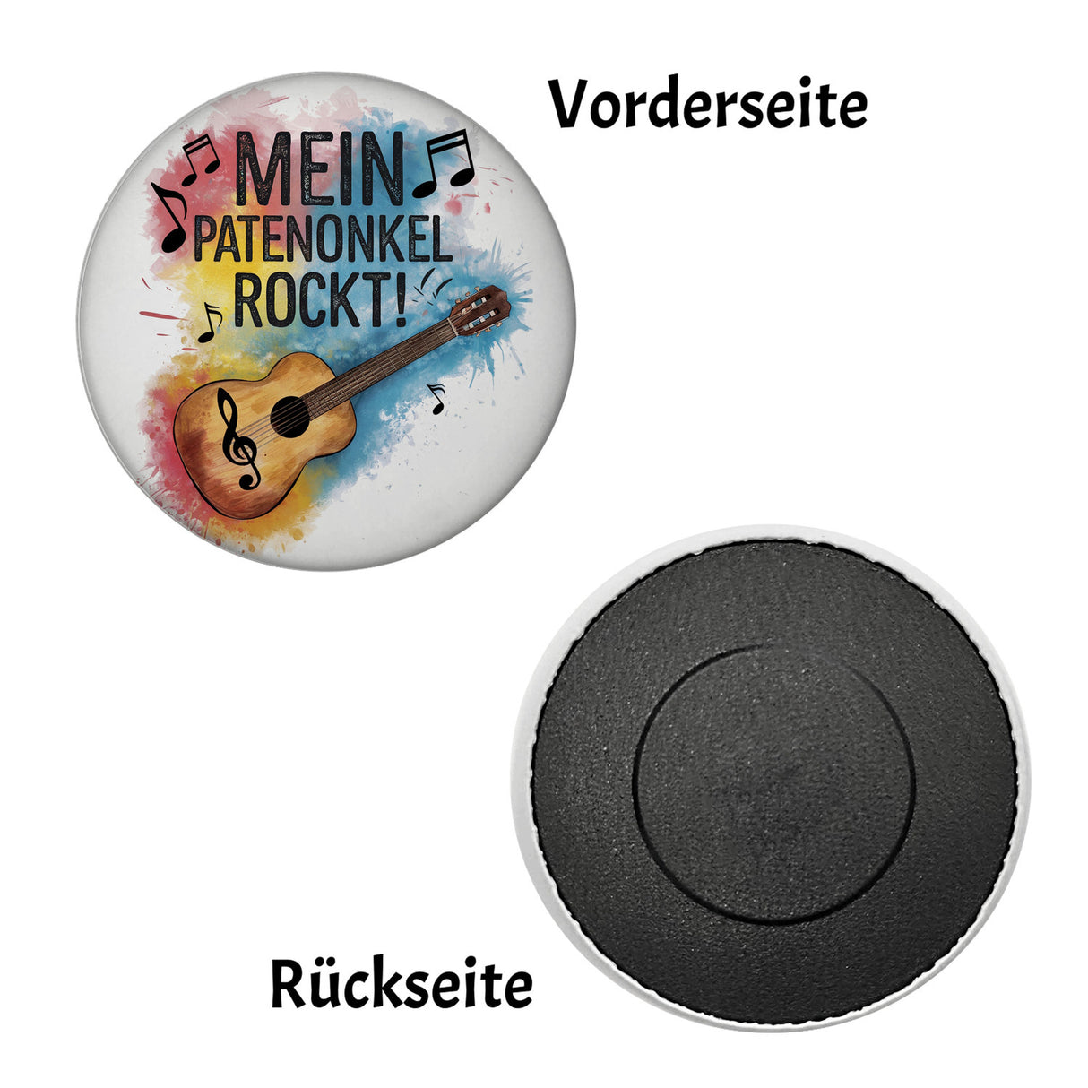Mein Patenonkel rockt Magnet Gitarre
