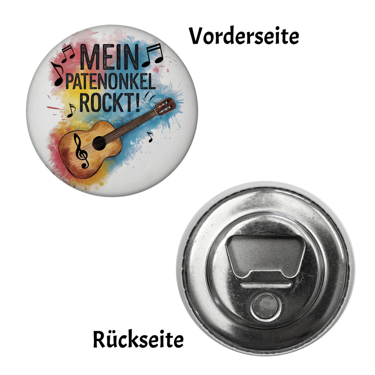 Mein Patenonkel rockt Magnet Gitarre