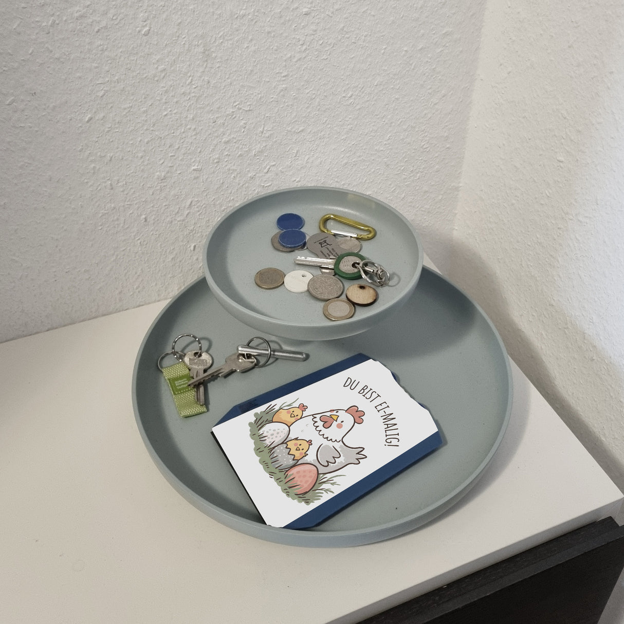 Henne mit Küken Du bist Ei-Malig! Parkscheibe