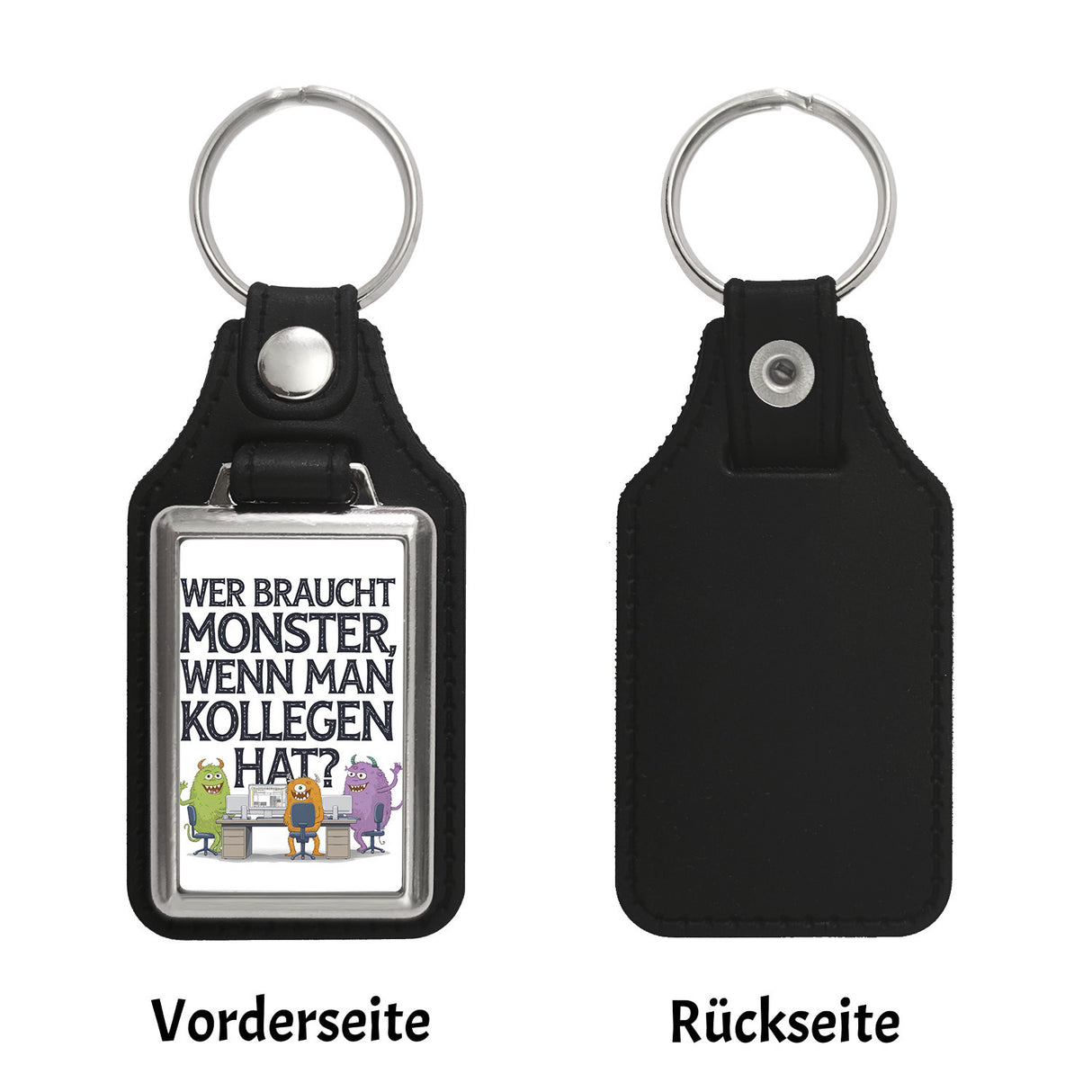 Keine Monster, aber Kollegen Schlüsselanhänger Monster als Kollege