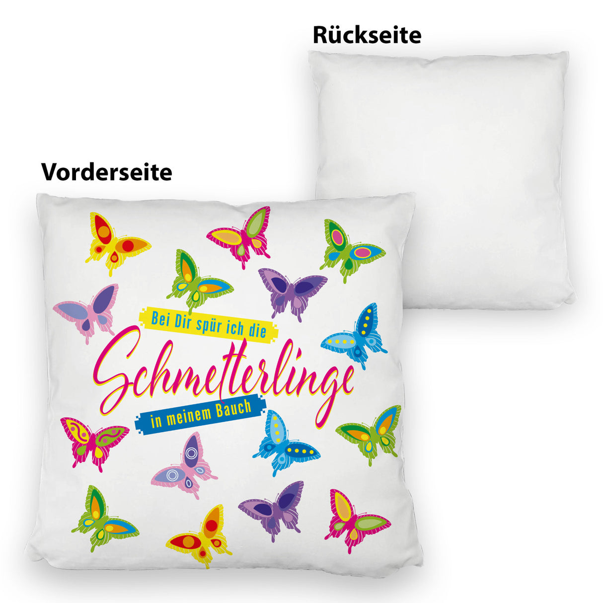 Schmetterlinge im Bauch Kissen