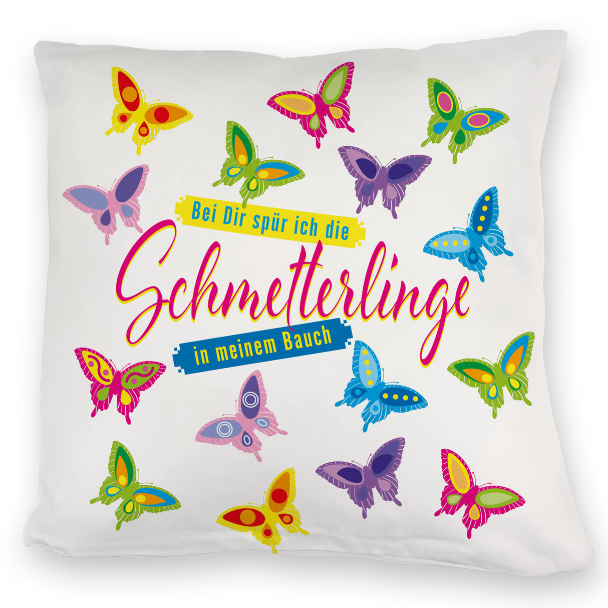 Schmetterlinge im Bauch Kissen