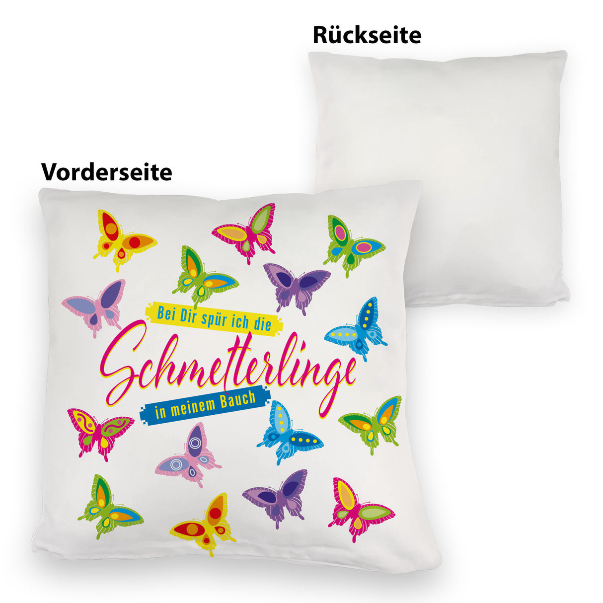 Schmetterlinge im Bauch Kissen