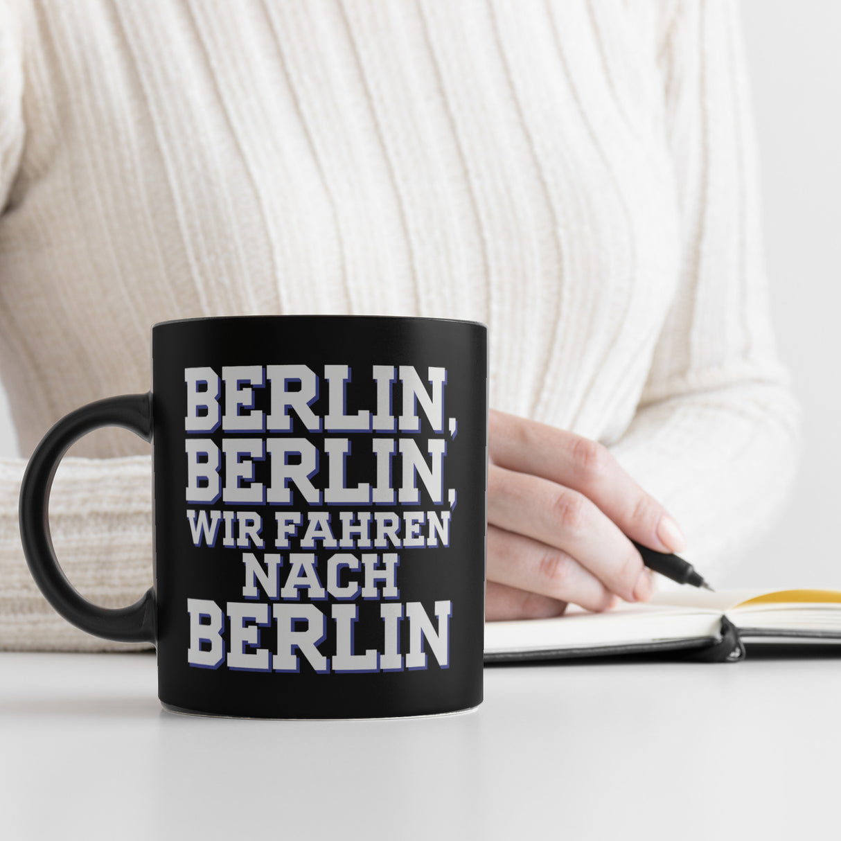 Bielefeld Pokalfinale 2025 Tasse - BERLIN, BERLIN, wir fahren nach BERLIN