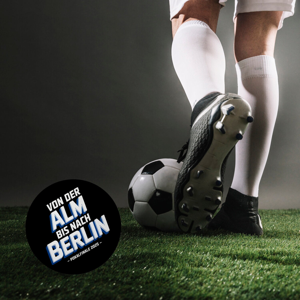 Bielefeld Pokalfinale 2025 Magnet - Von der Alm bis nach Berlin