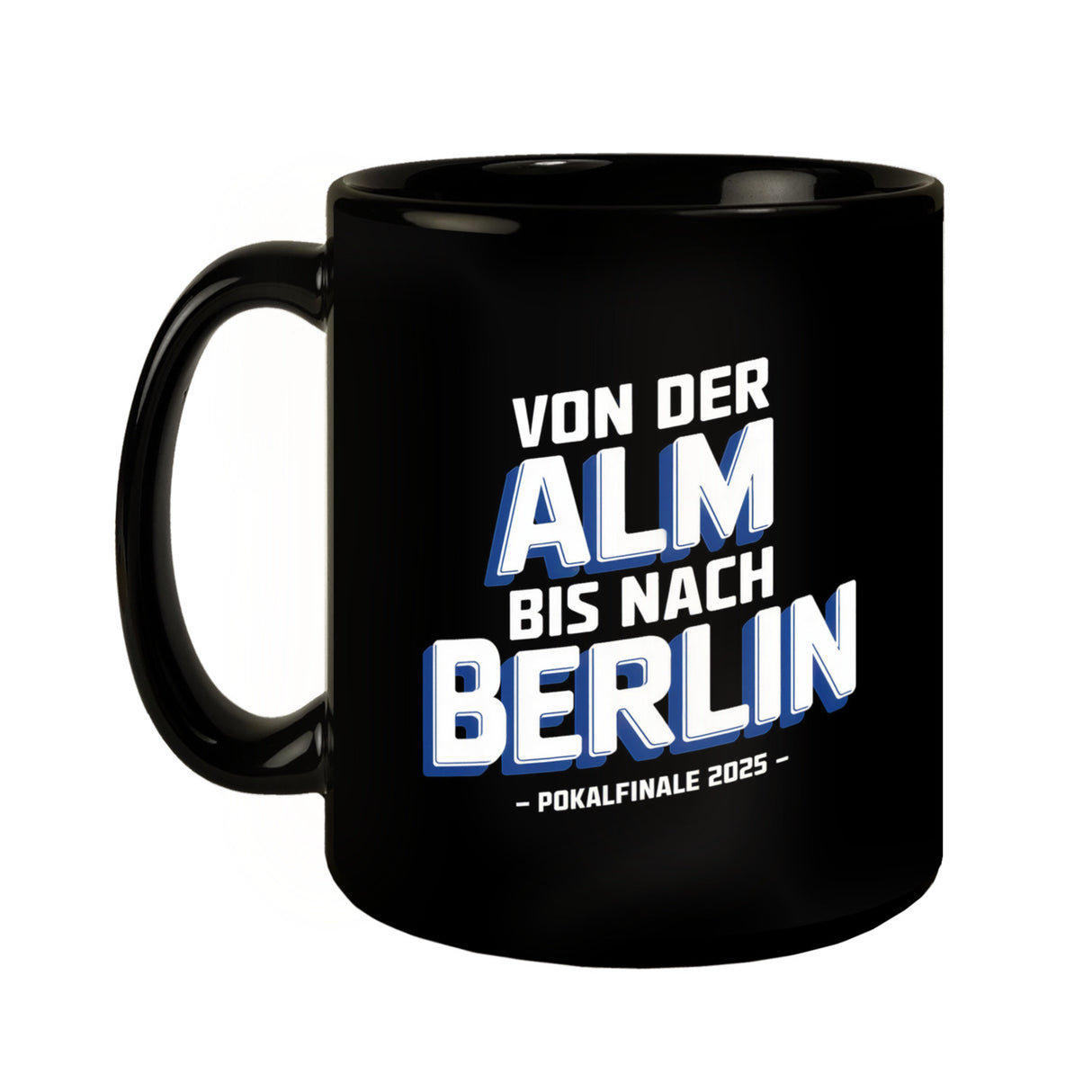 Bielefeld Pokalfinale 2025 Tasse - Von der Alm bis nach Berlin