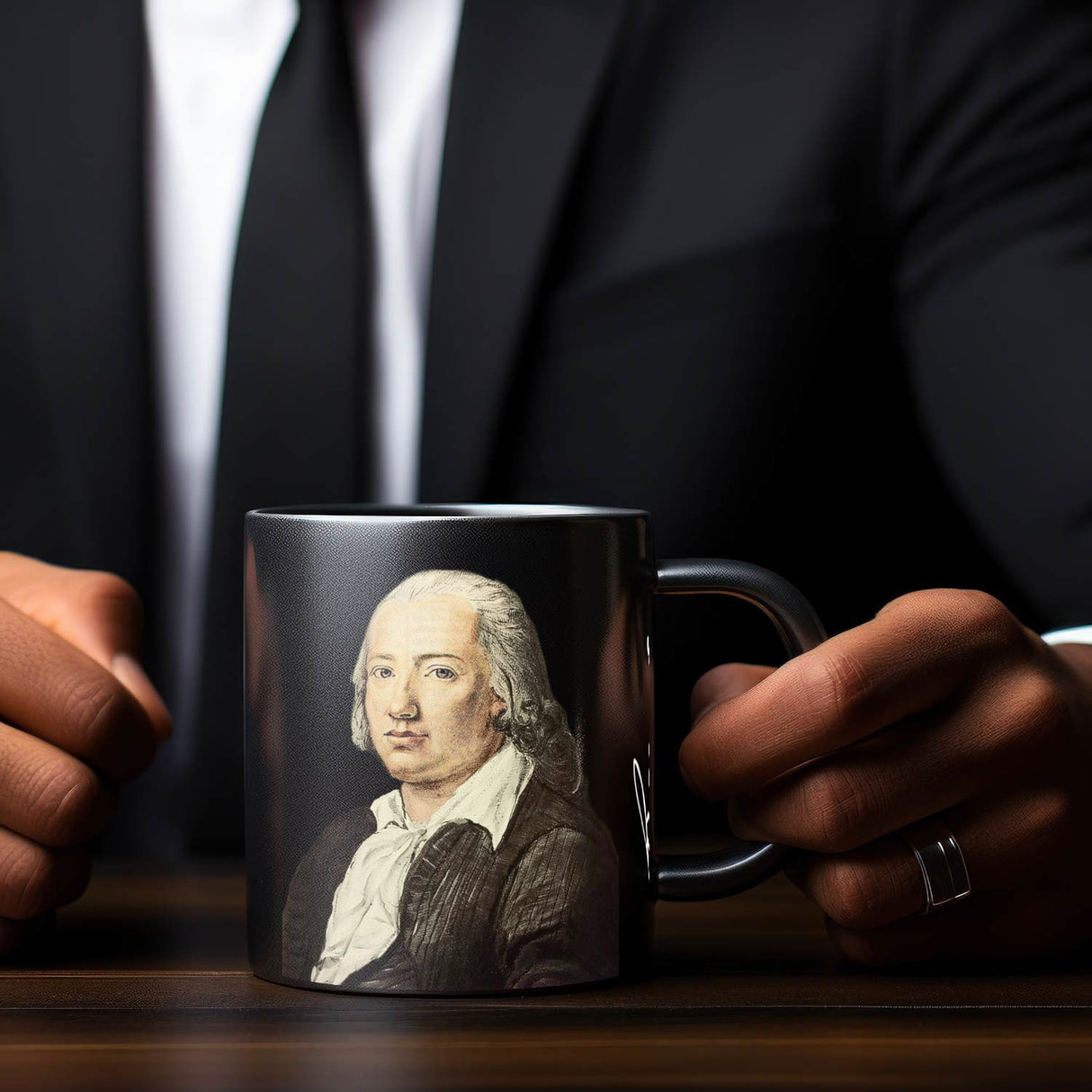Hölderlin Tübingen Portrait Tasse Dichter und Poesie