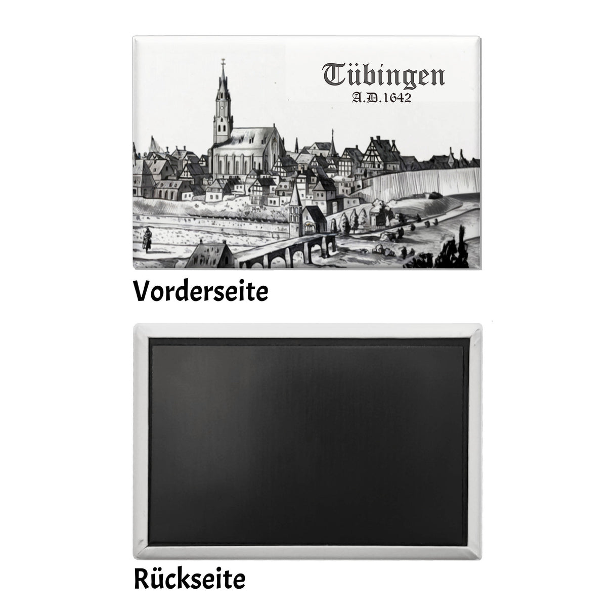 Tübingen 1642 Stiftskirche St Georg Souvenir Souvenir Magnet